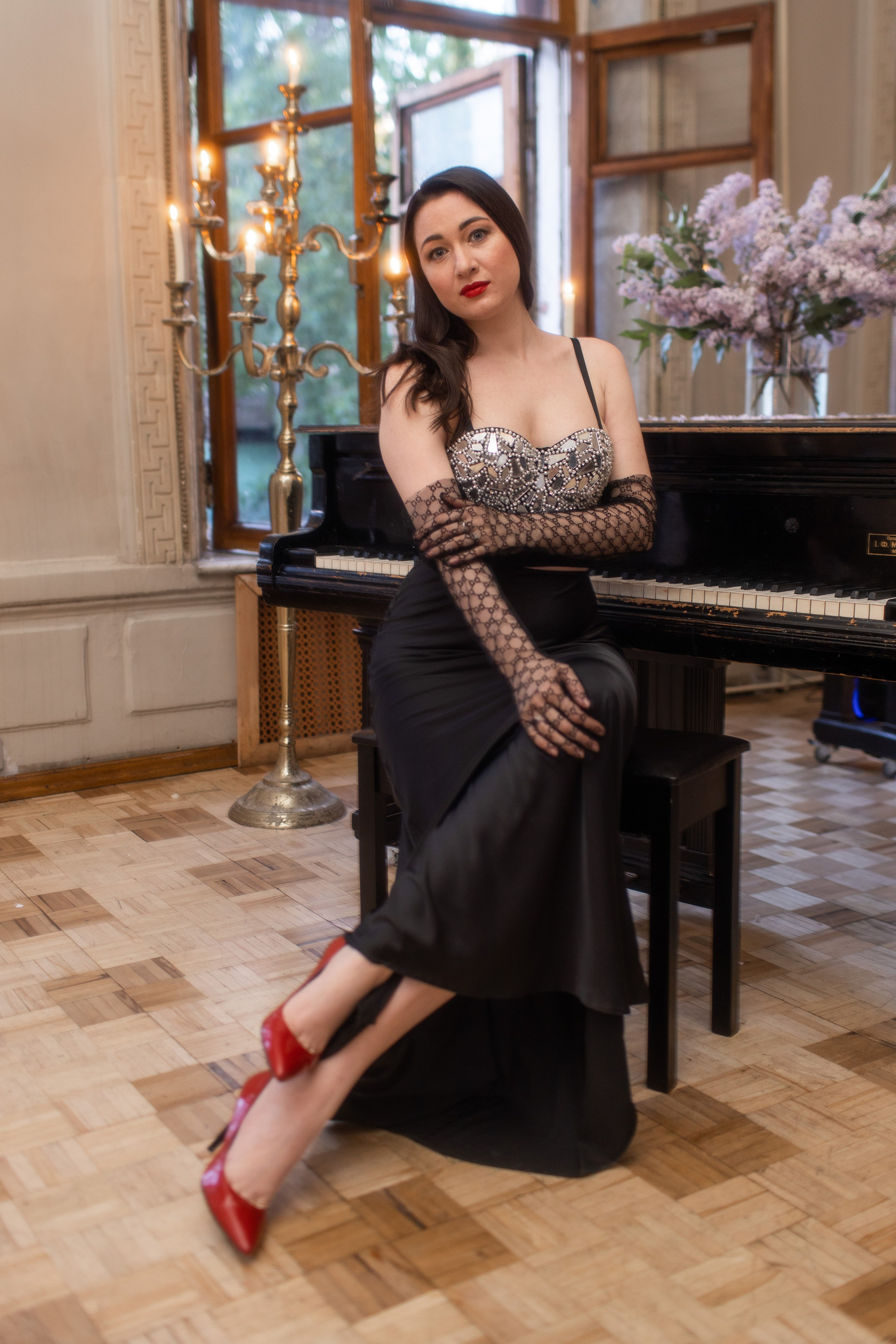 Кинопоказ в особняке. Фотограф в Москве Десятова Ксения