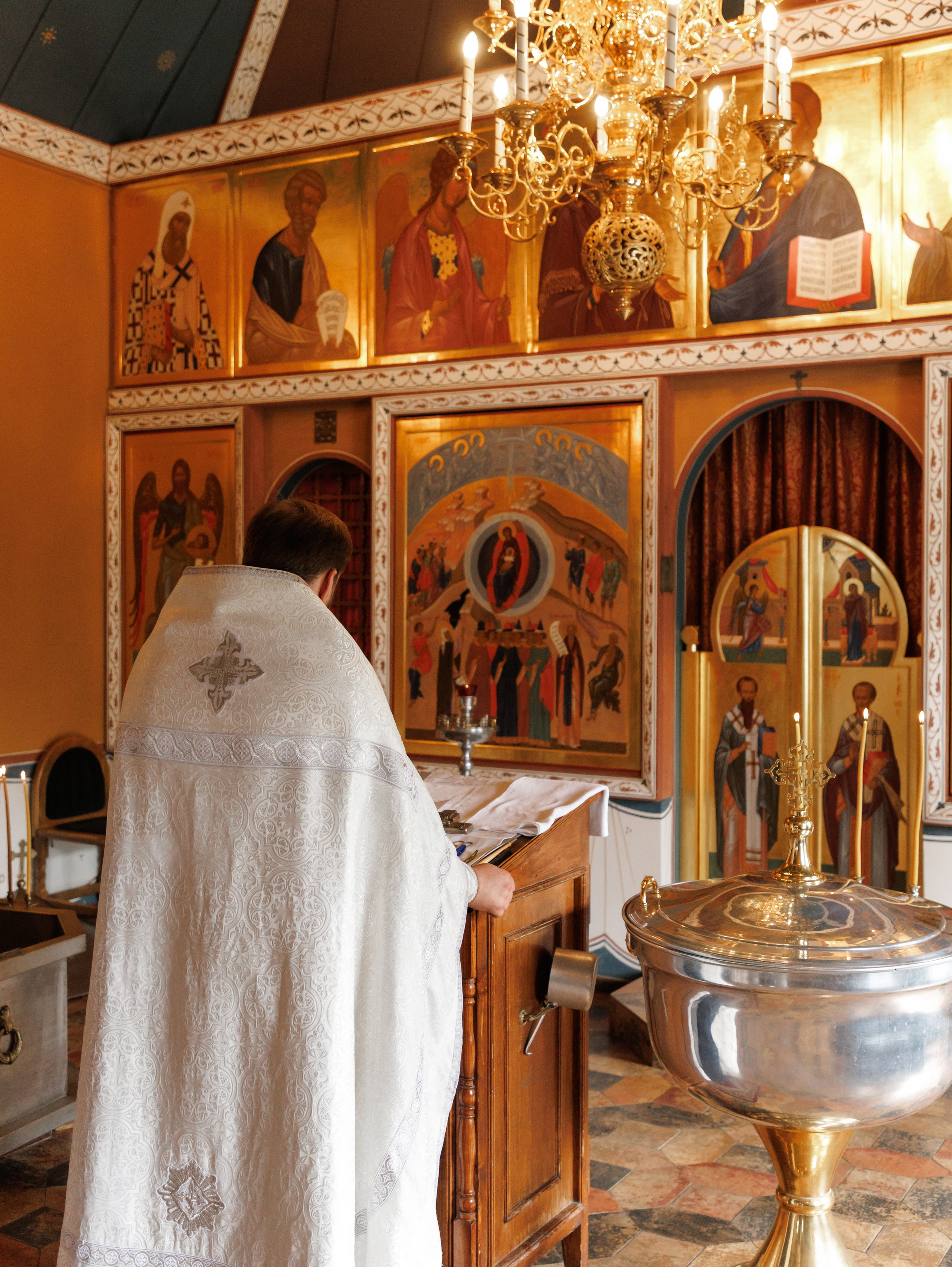 Крещение Василисы. Фотограф Евгения Чернышева