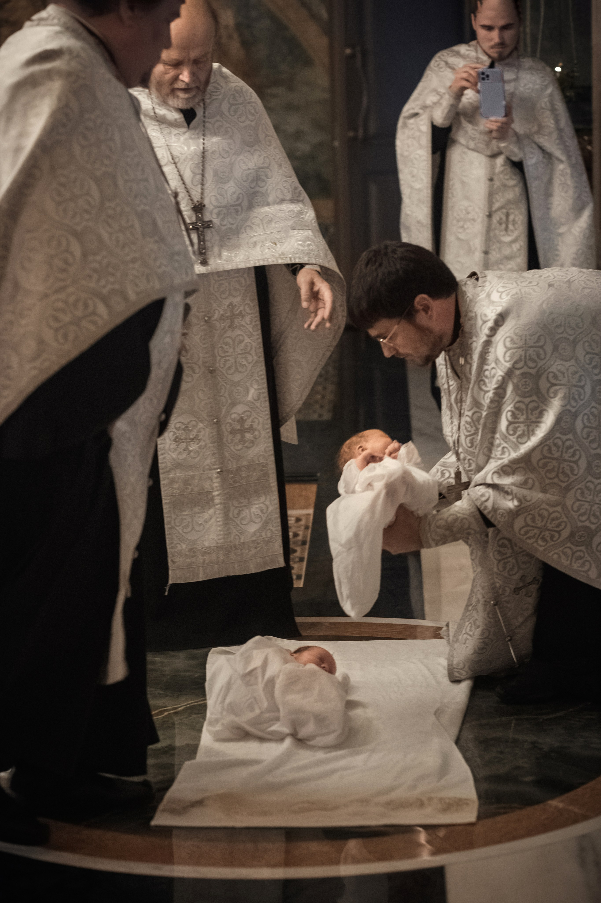 Таинство Крещения Михаила и Николая. Фотограф на крестины