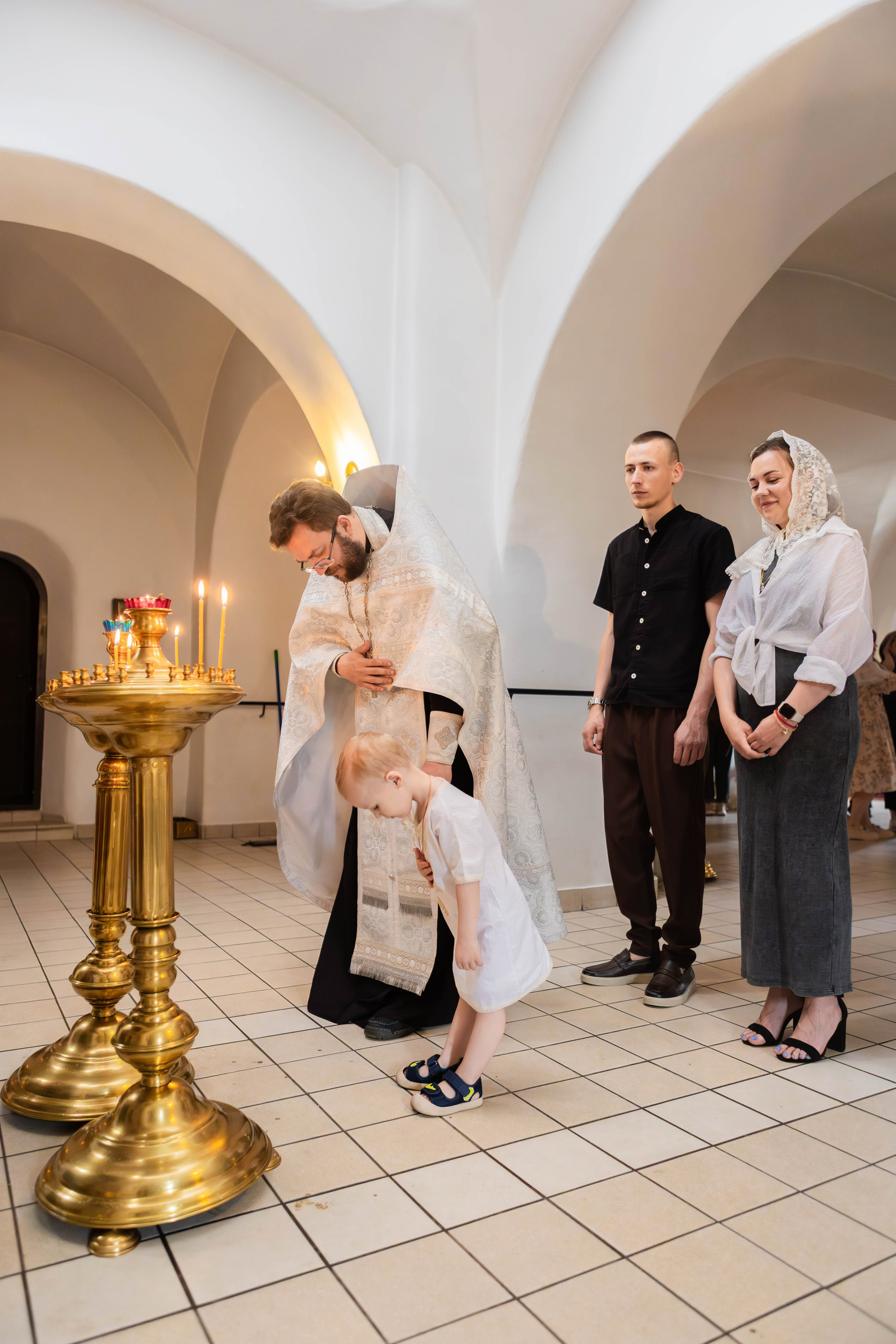 Крещение Владислава. Храм Воскресения Христова (Памирская). Свадебный семейный и детский фотограф в Краснодаре Карина Федоровская