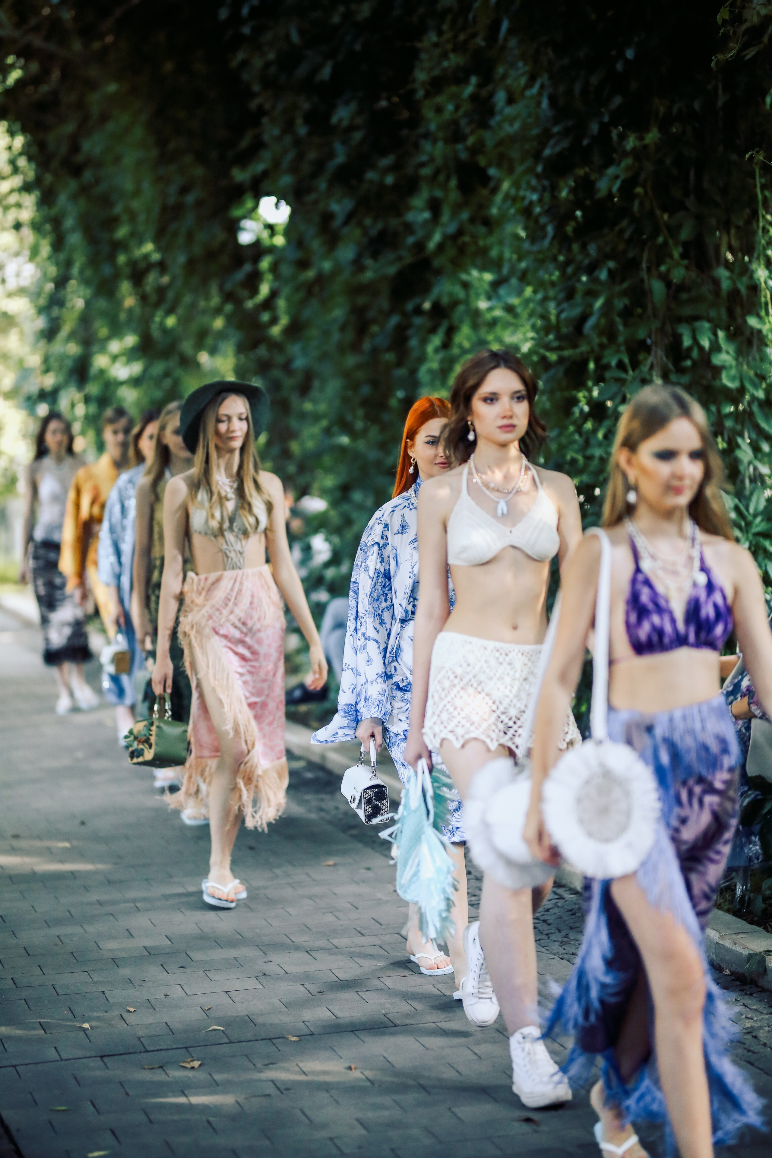 Зелёный подиум. Фотограф Анастасия Залевская