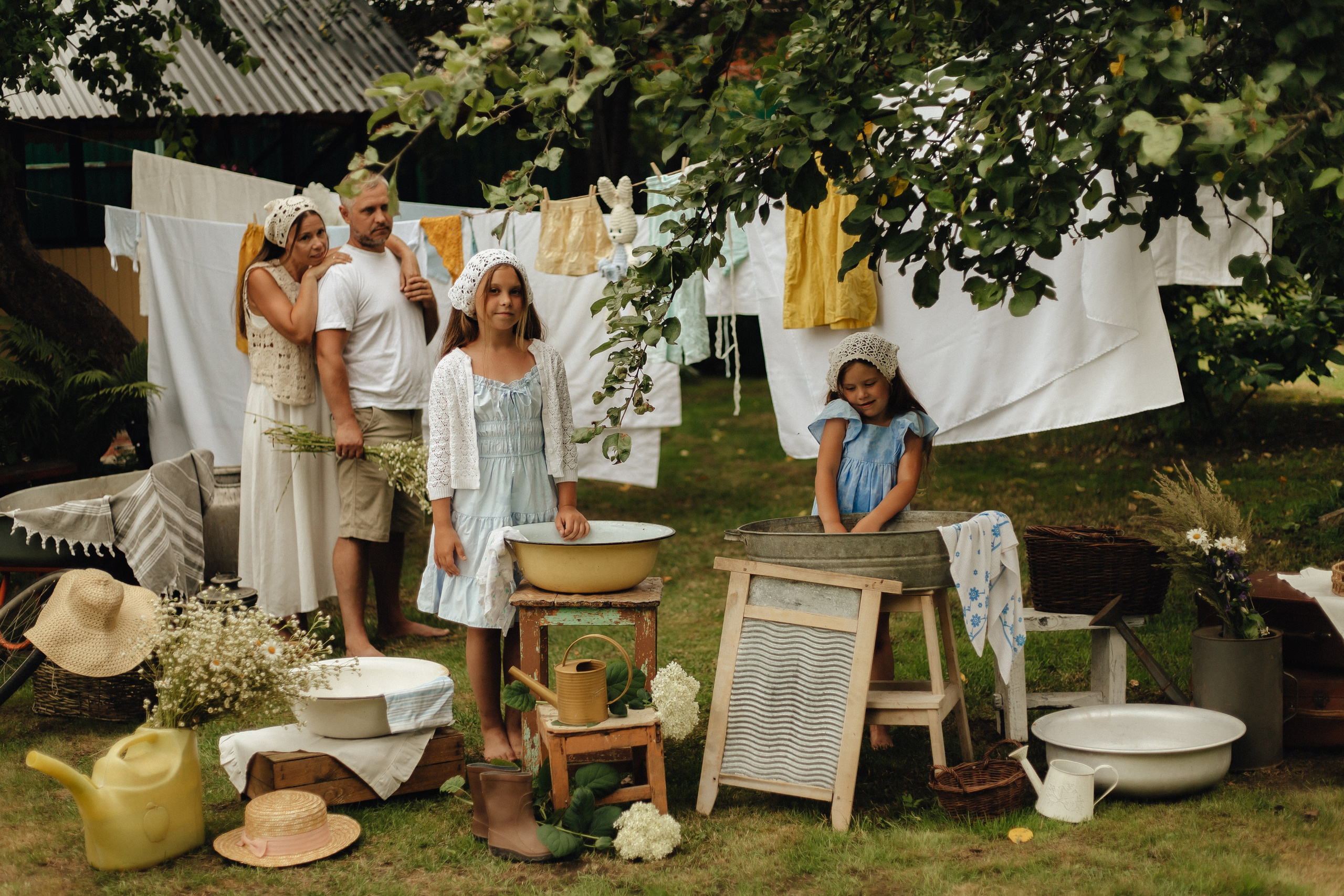 Екатерина, Максим, Вика и Полина. Семейный фотограф в Москве и Московской области Лазутина Валентина