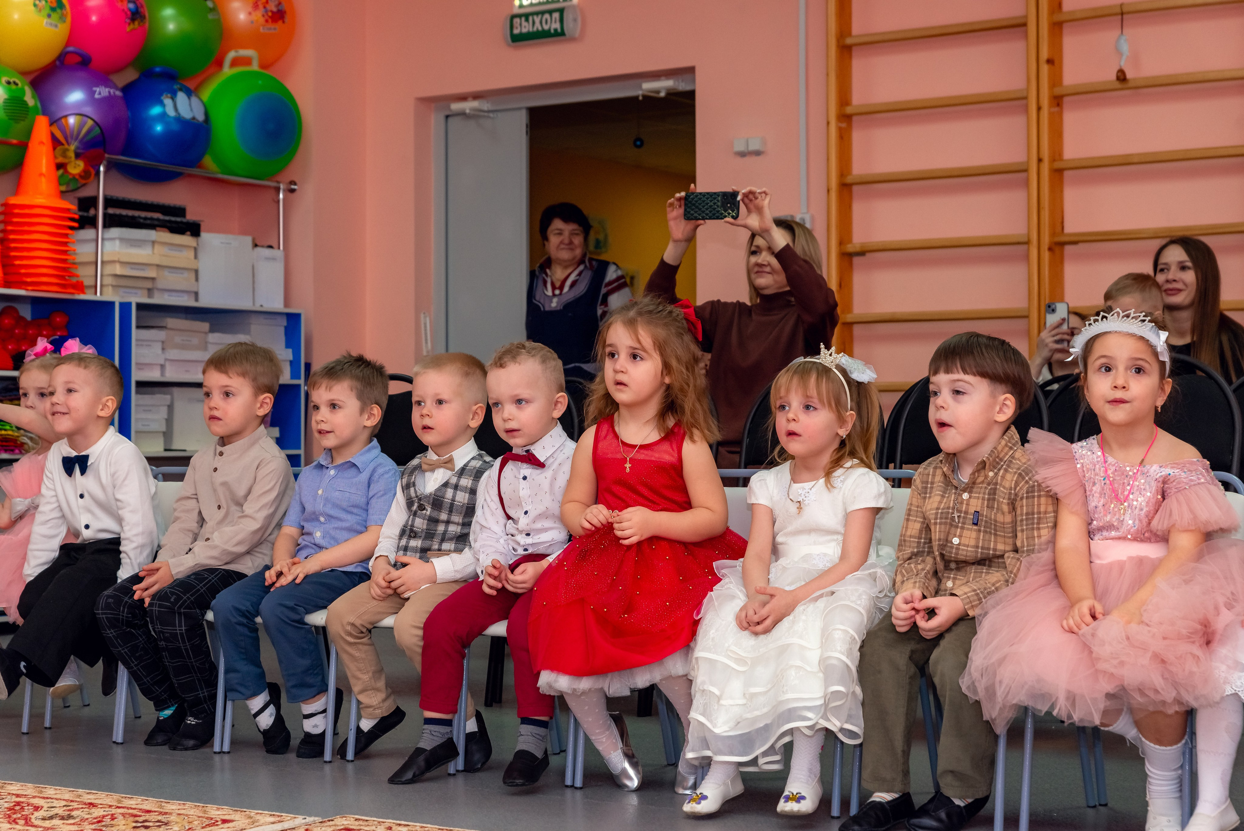Утренник в саду. Фотограф Крещение Венчание Москва