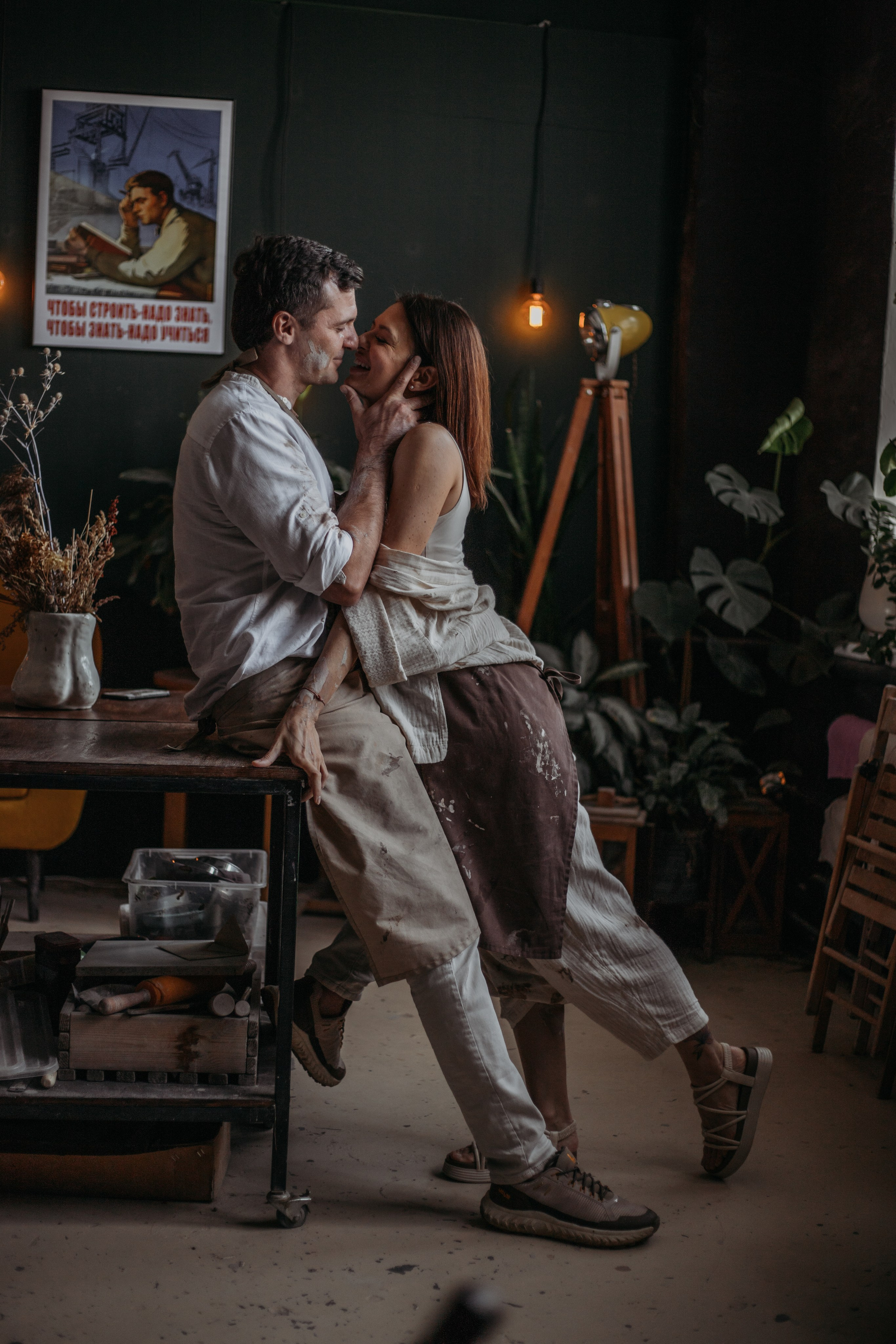 Свидание в гончарной. Венера Гайн. Репортажный фотограф  Тюмень. Обучение фотографии с 0