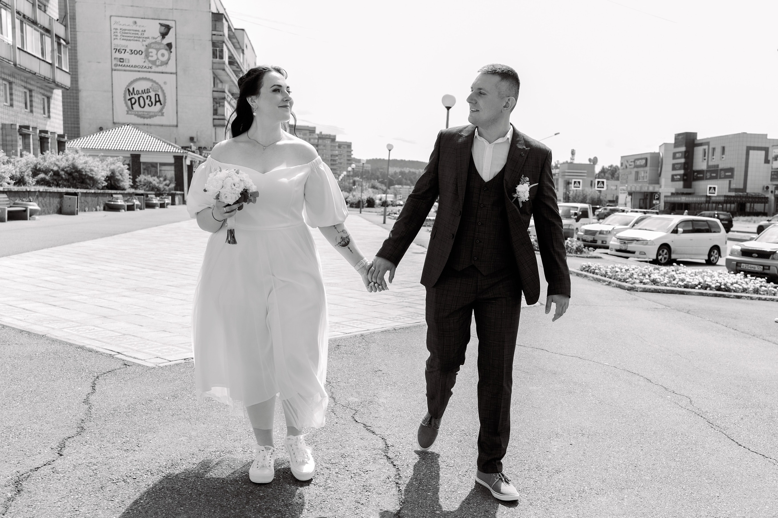 Свадьба Сергея и Елизавета. Семейный, свадебный, школьный фотограф в Железногорске Целуев Андрей