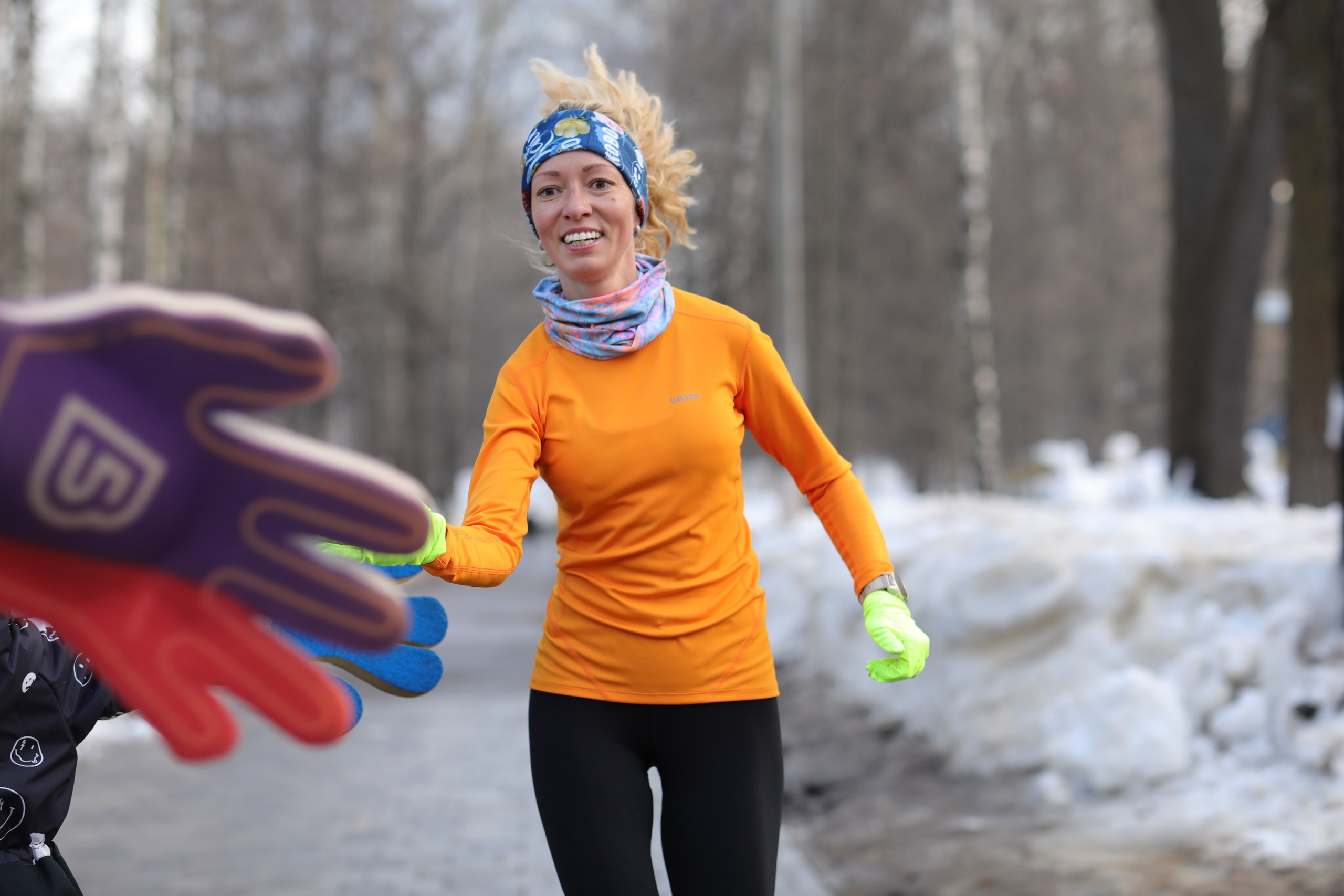 95-й масленичный забег 5 вёрст Химки, 16 марта 2024 г. Фотограф Сергей Ловкий