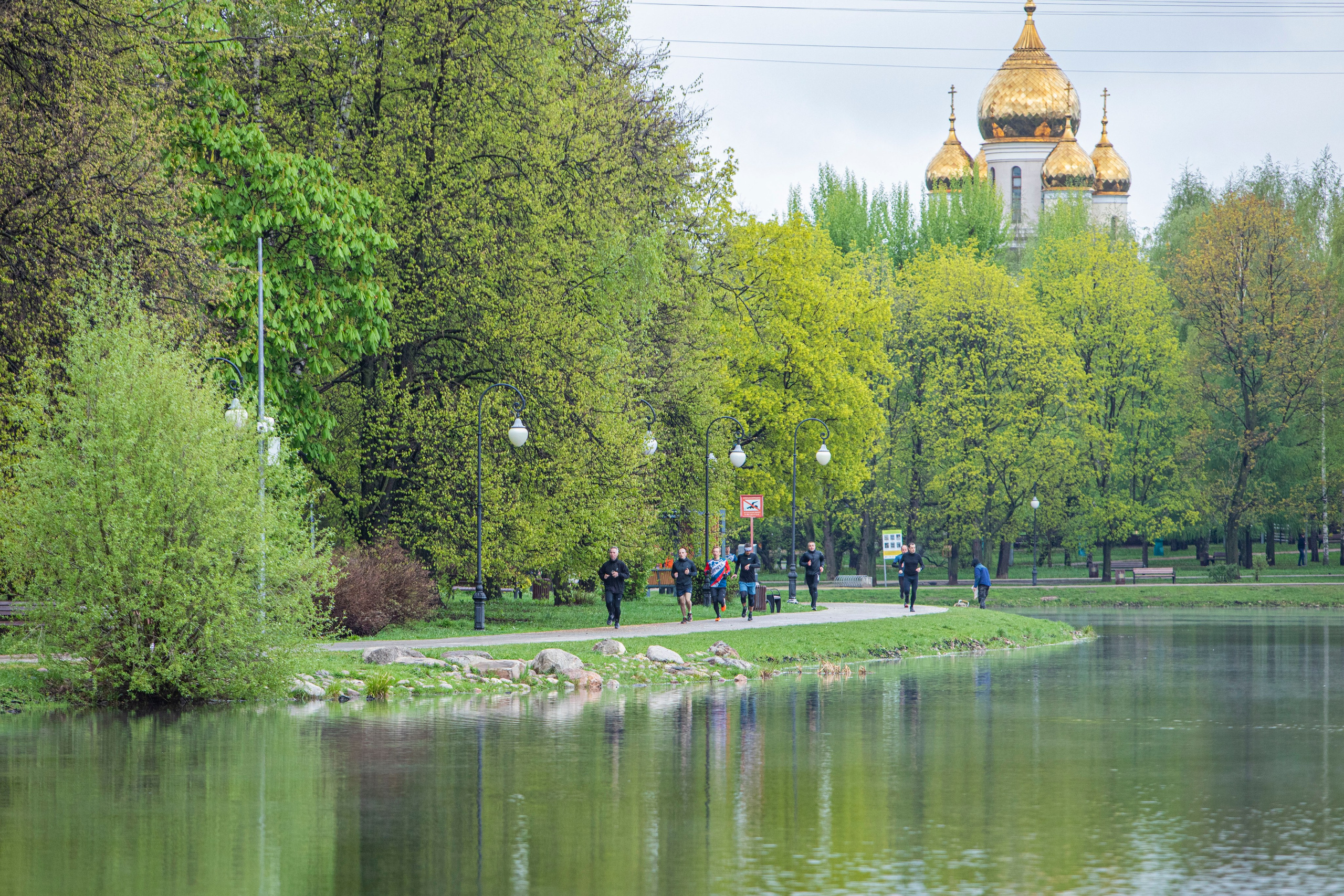 Парковый забег Ангарские пруды 29 апреля 2023 г. Фотограф Сергей Ловкий