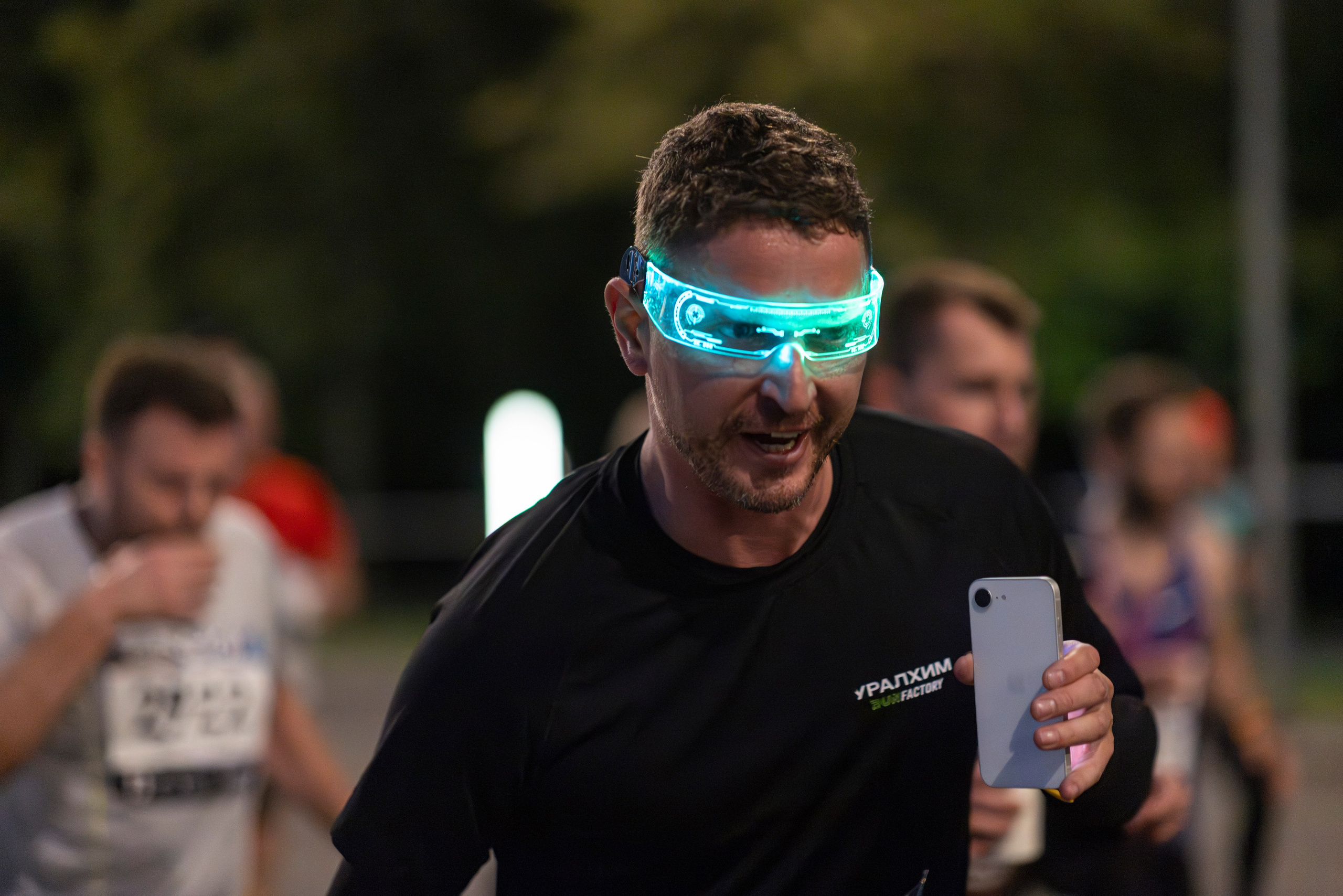 Ночной забег 2025. Фотограф Сергей Ловкий