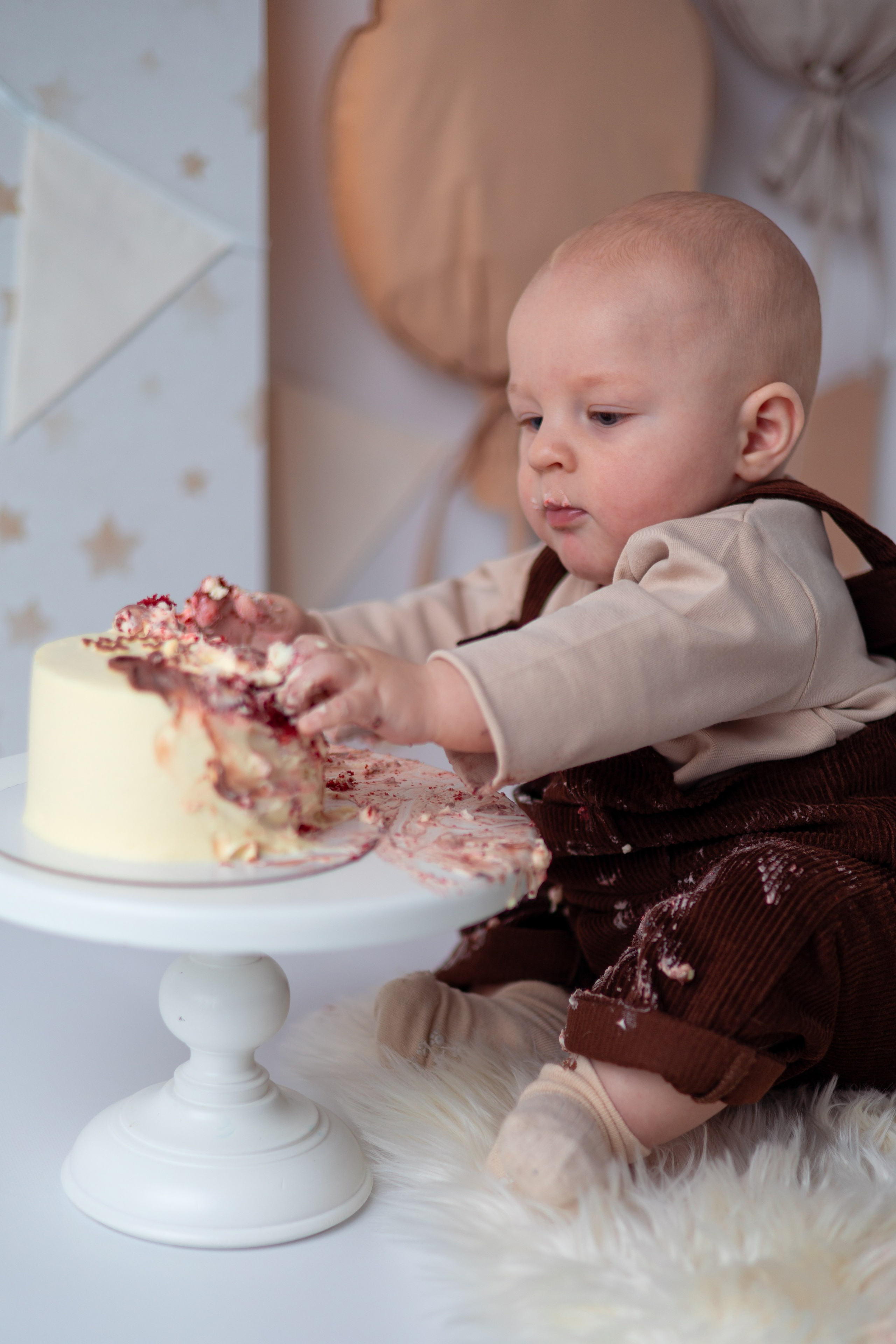 Ивану полгодика. Семейный и детский фотограф в Михайловке Татьяна Лестьева
