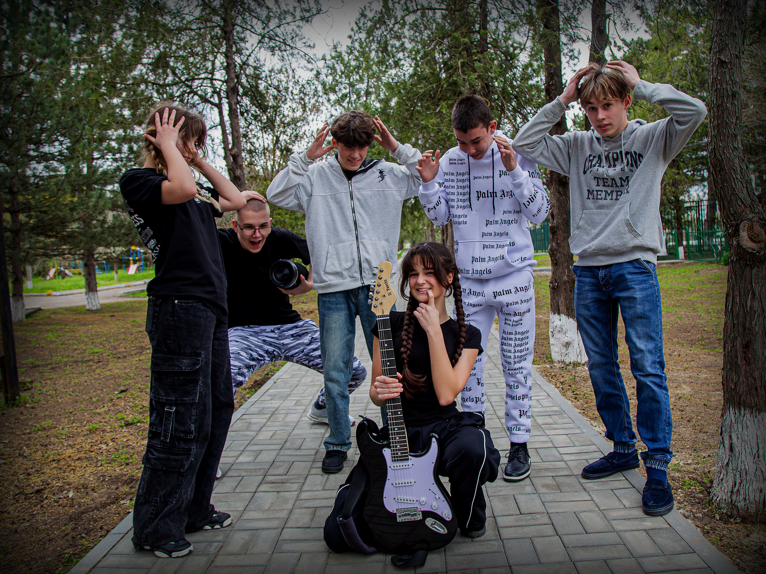 Фотосессия на выпускную папку. Фото-момент