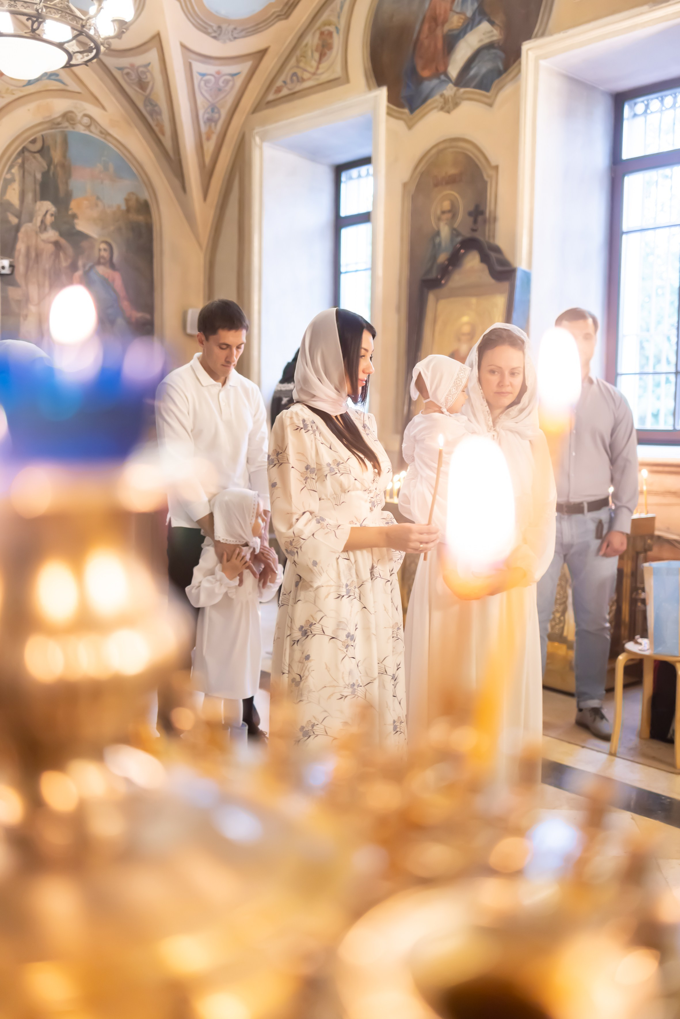 Крещение Полины. Фотограф Диана Белогребень