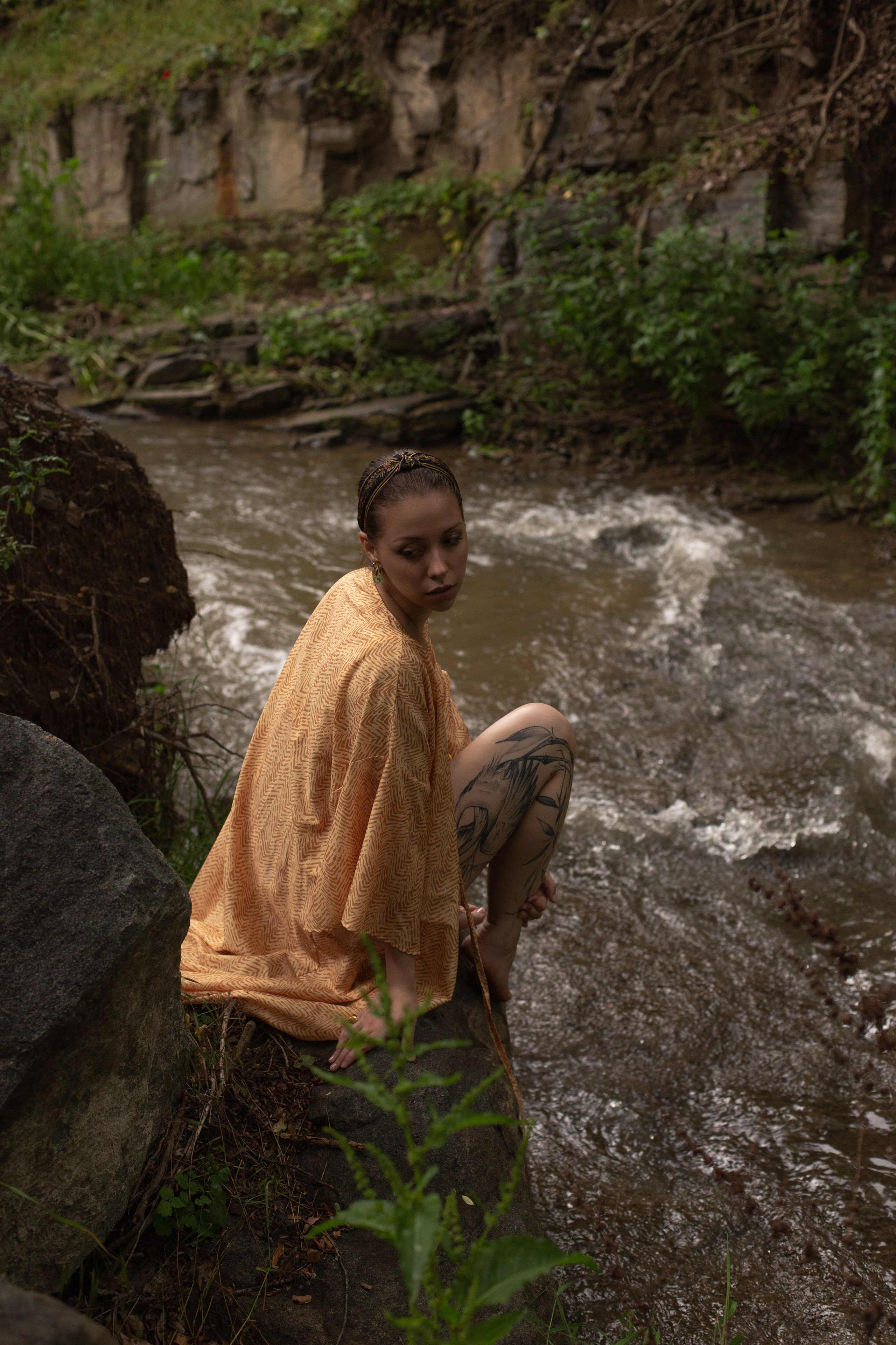 Портретная фотосессия на водопадах. Фотограф в Воронеже Анастасия Провоторова