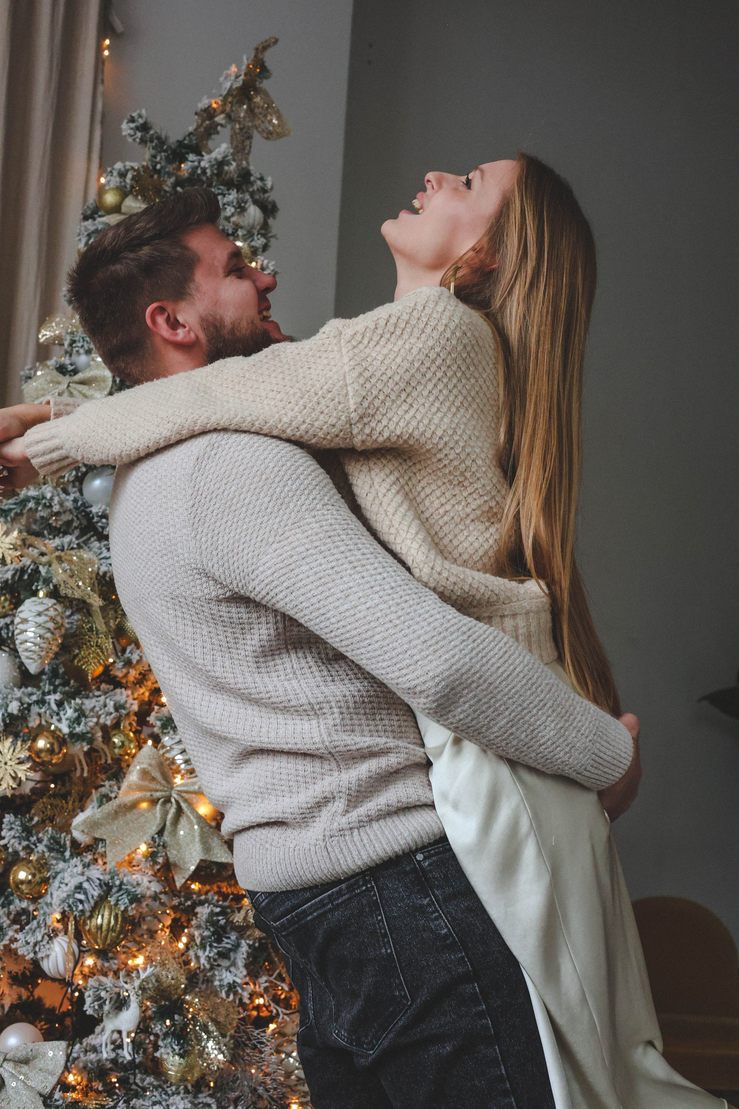 Новогодняя история «Кира и ее семья». Фотограф в Москве Анастасия Калинина