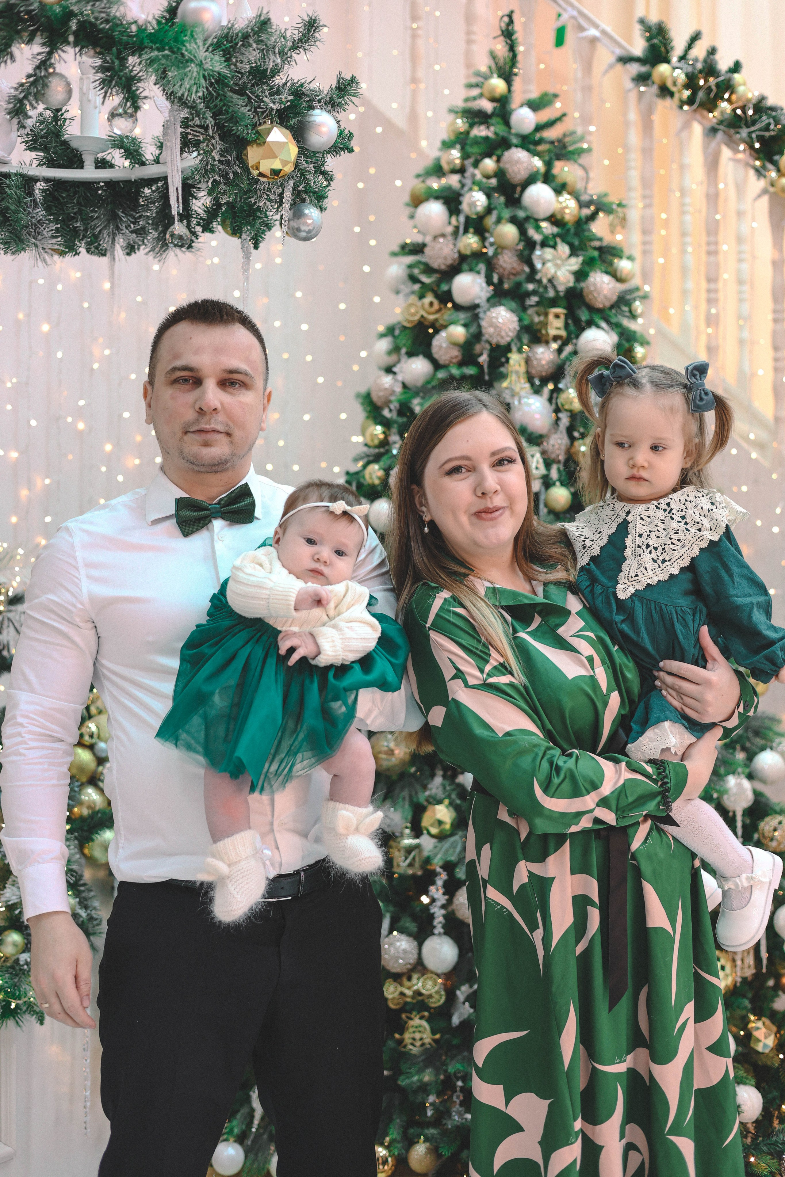 Новогодняя история «Яна и ее семья». Фотограф в Москве Анастасия Калинина