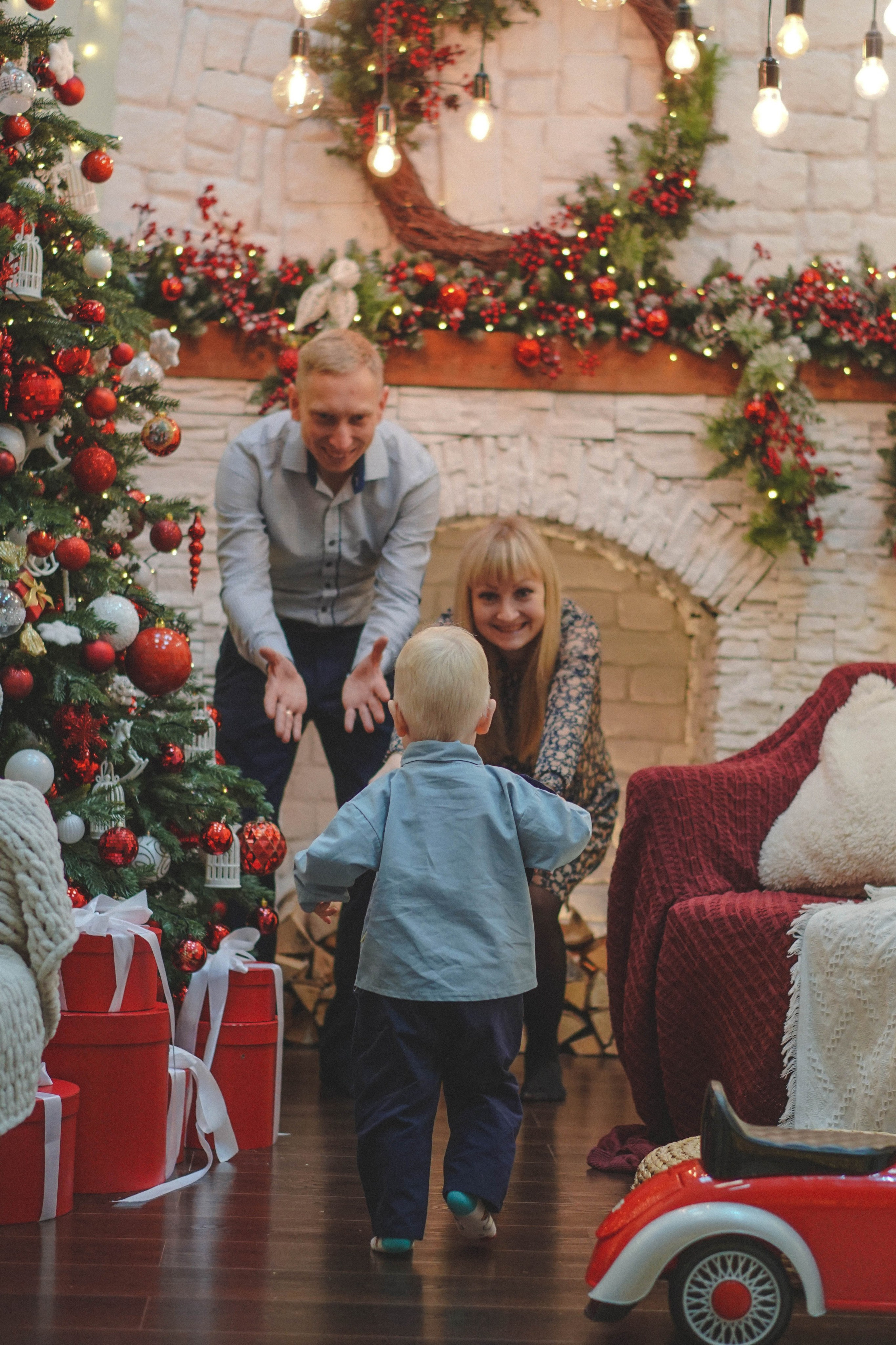 Новогодняя история «Мария и ее семья». Фотограф в Москве Анастасия Калинина