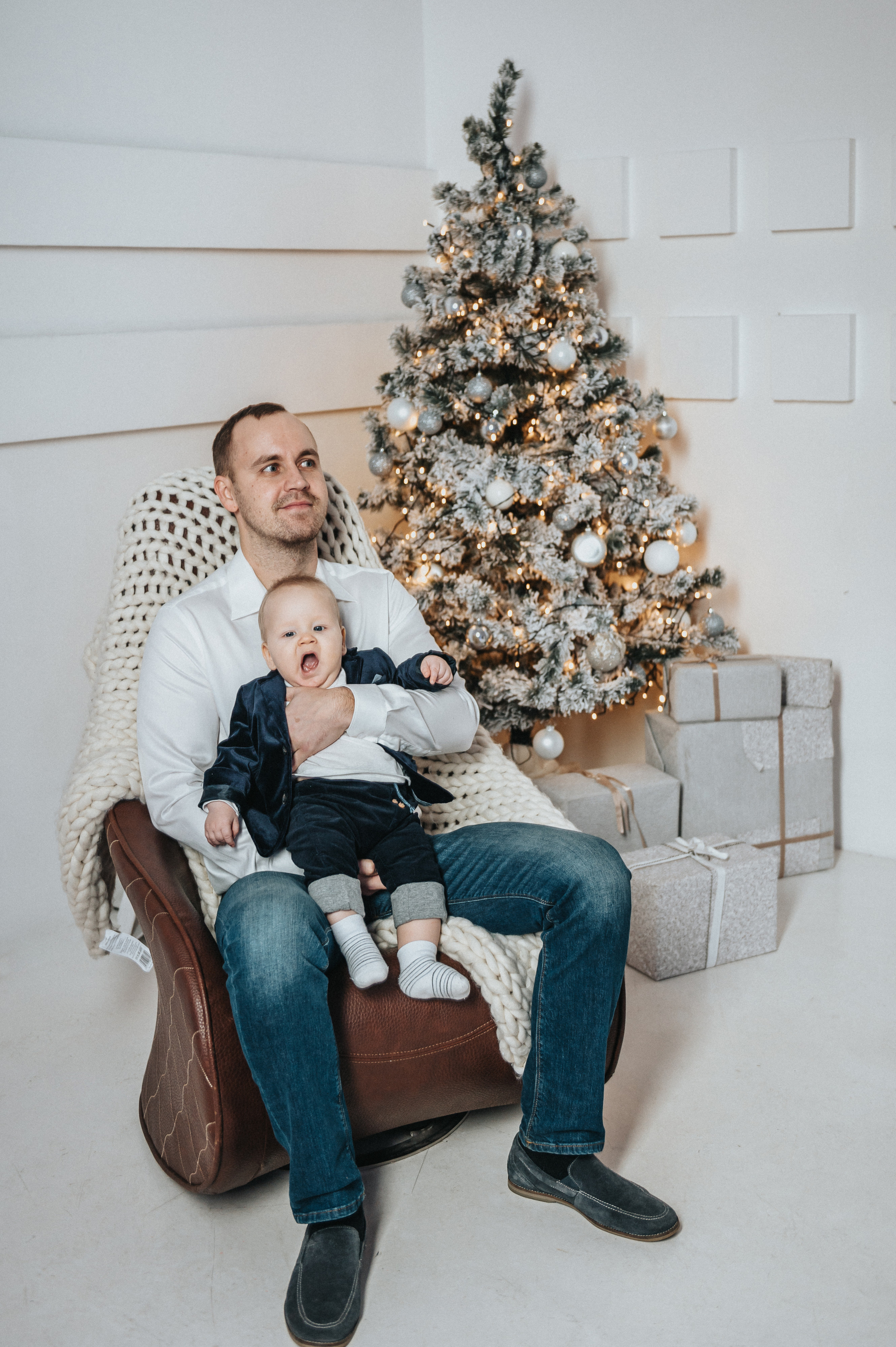 Семья Елизаветы Новый год. Свадебный и семейный фотограф в Санкт-Петербурге Александр Озеров