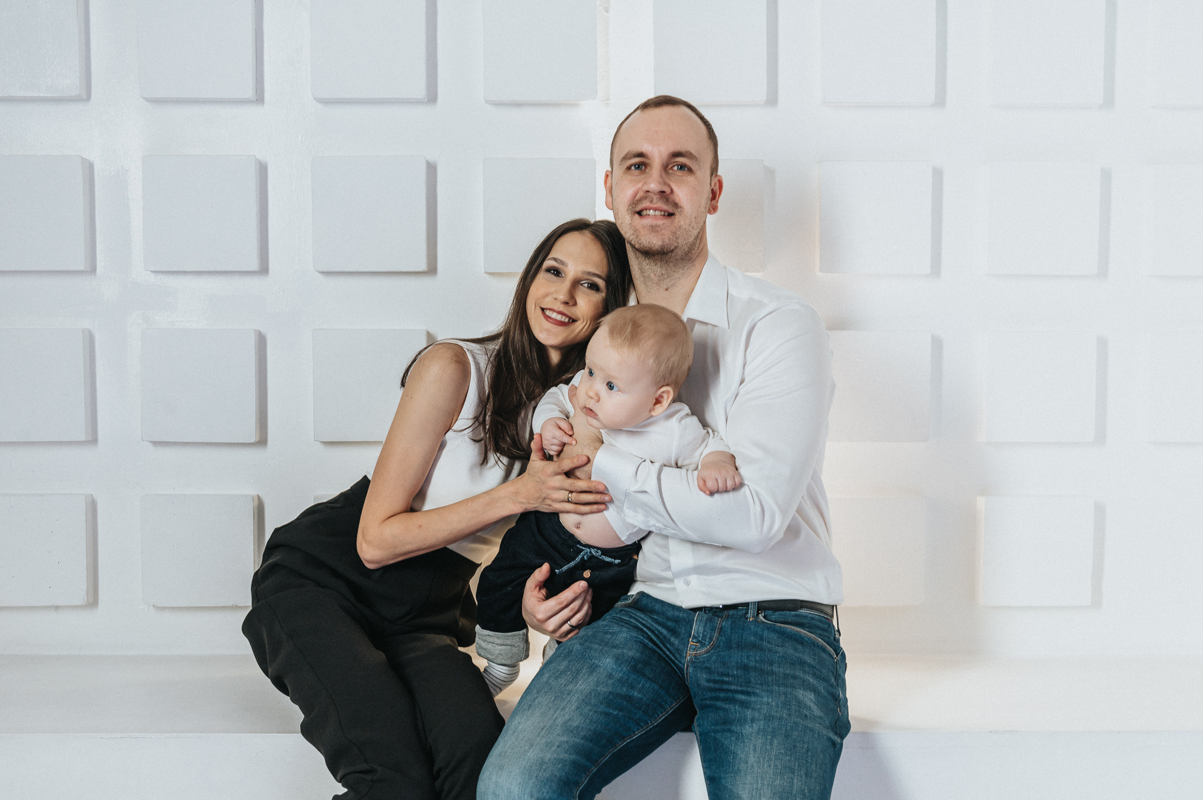 Семья Елизаветы Новый год. Свадебный и семейный фотограф в Санкт-Петербурге Александр Озеров