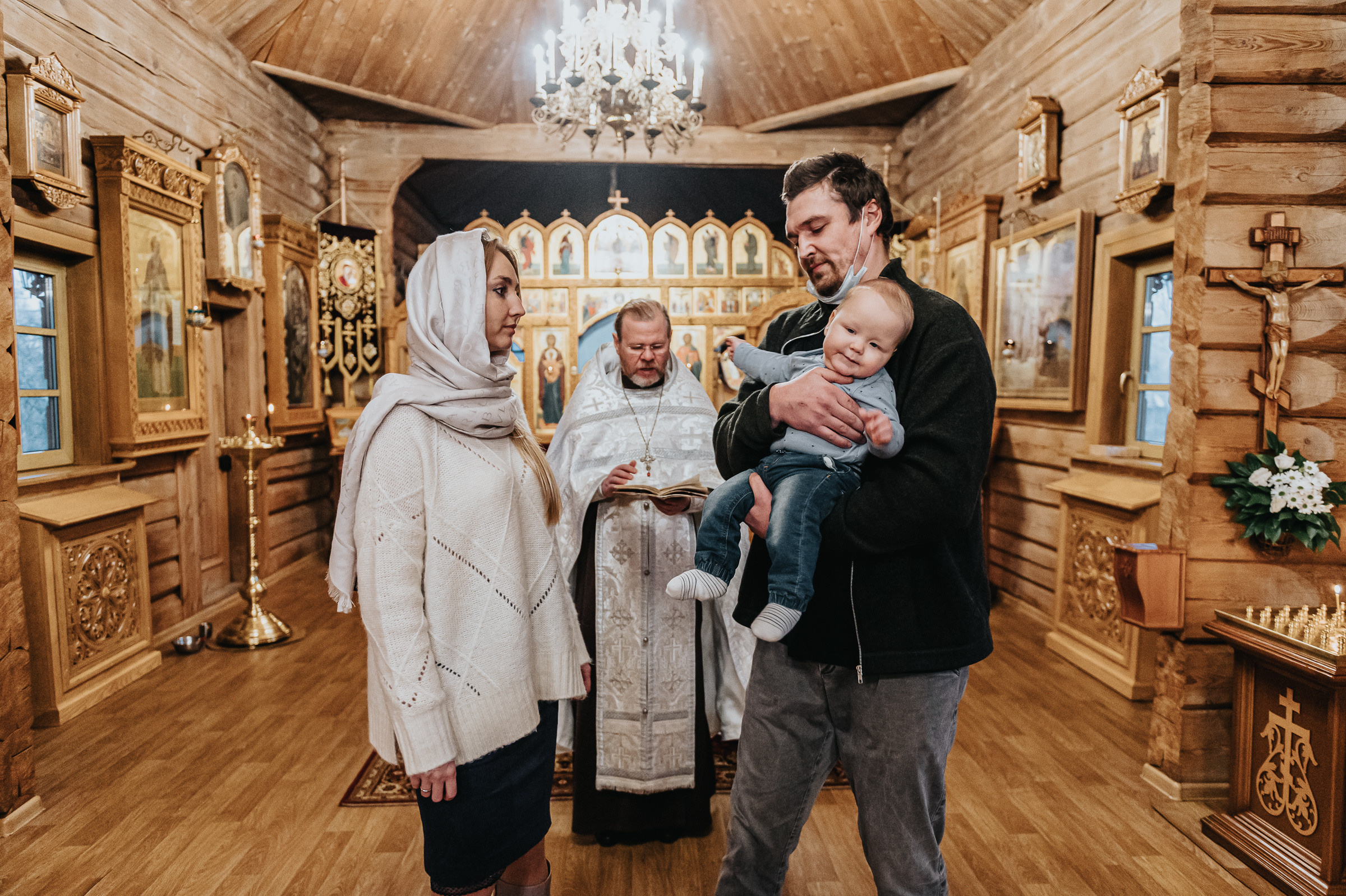 Крещение Димы. Свадебный и семейный фотограф в Санкт-Петербурге Александр Озеров