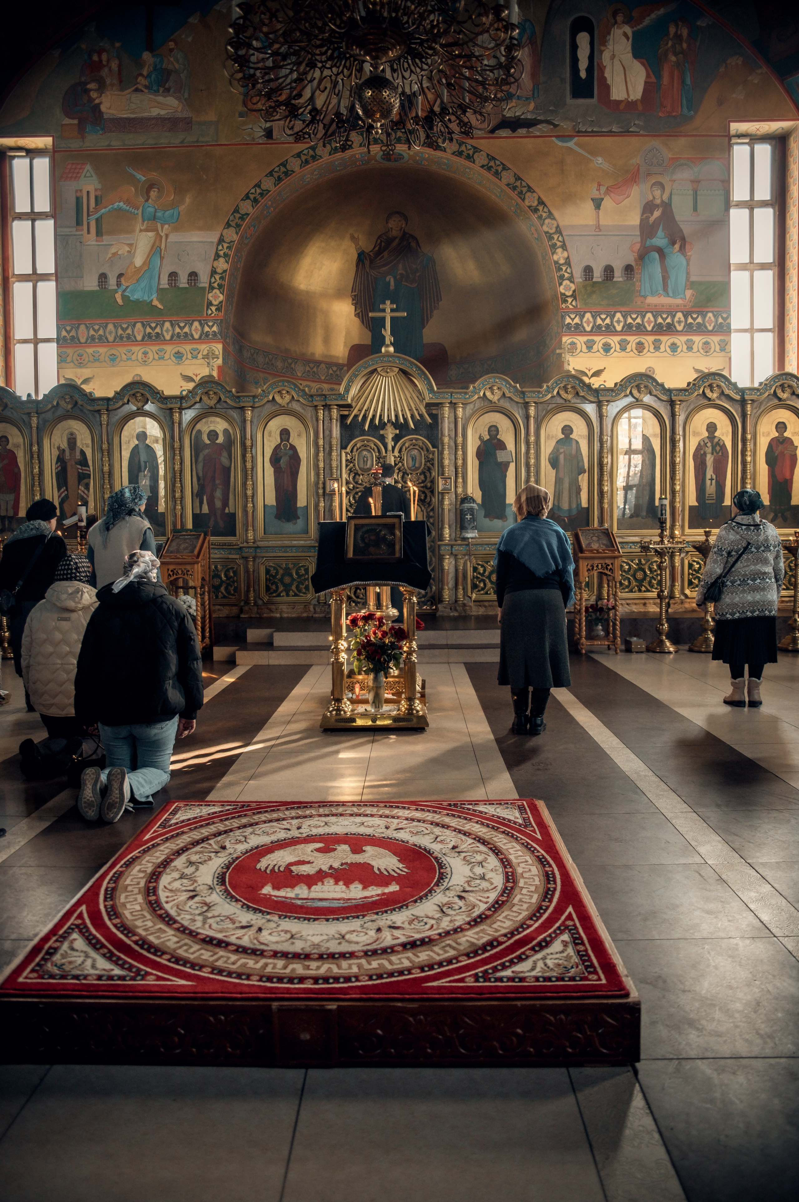 Преждеосвящение Даров. Храм Серафима Саровского. Церковный, семейный и репортажный фотограф Волгоград, Волжский