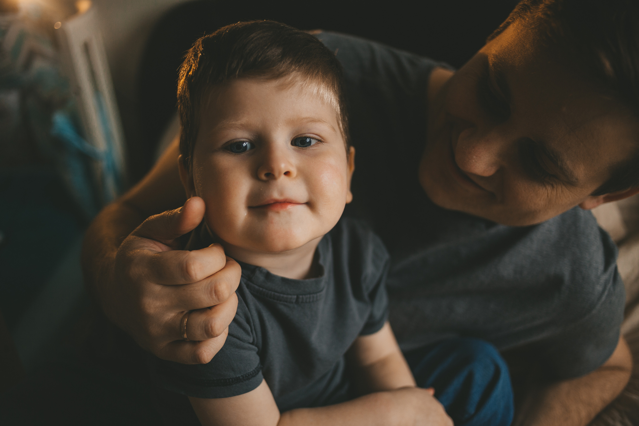Семейная фотосессия дома. Фотограф Андреева Юлия. Москва