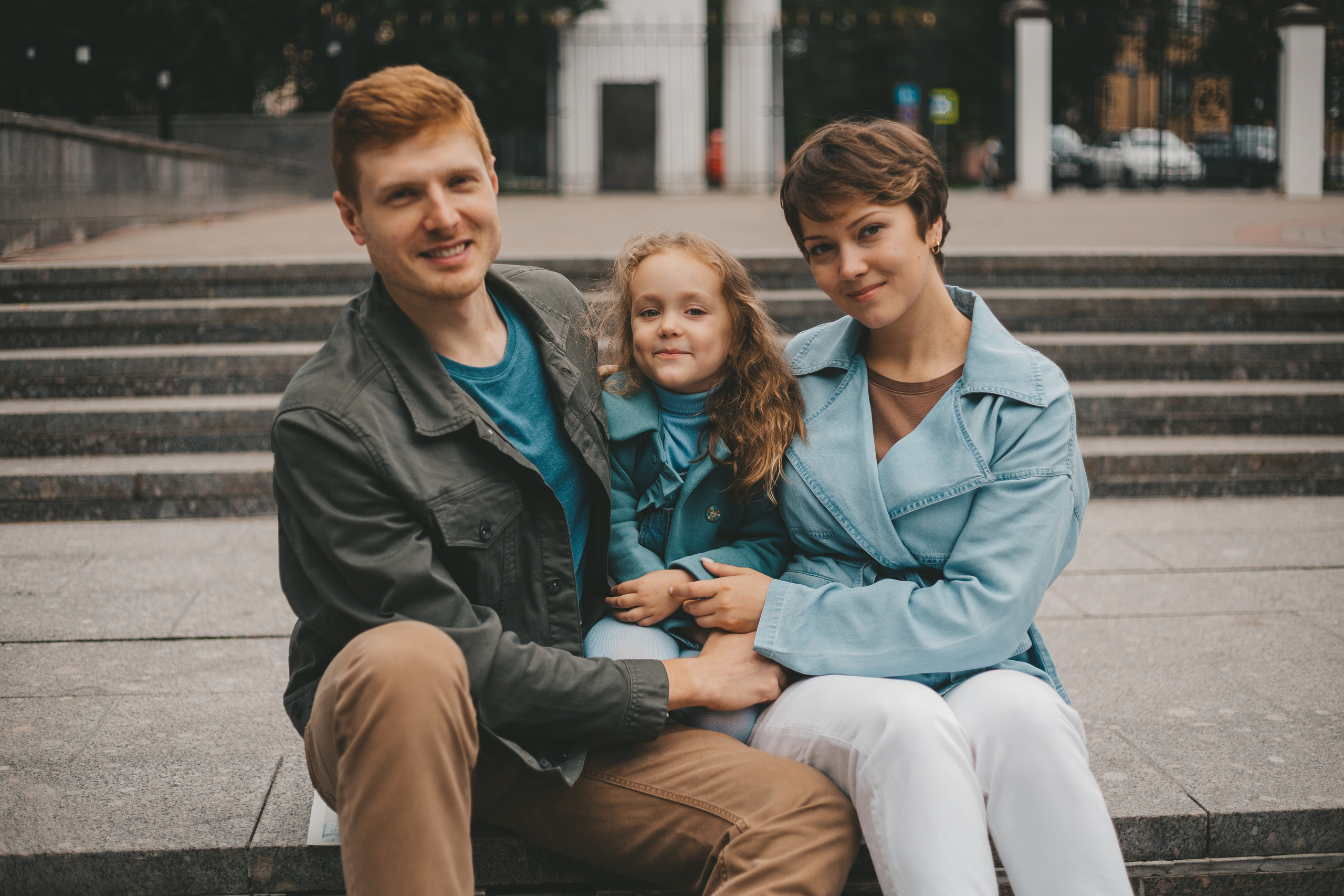 Семейная прогулка в парке. Фотограф Андреева Юлия. Москва