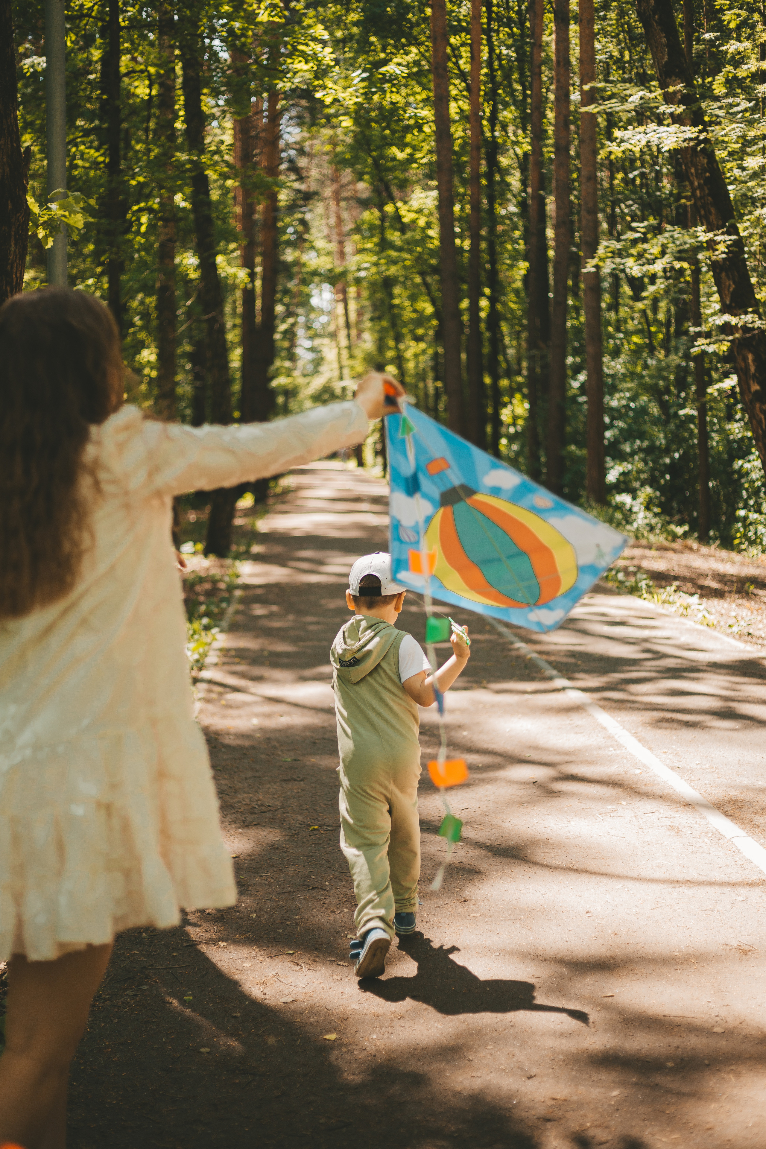 Прогулка в Пироговском лесопарке. Фотограф Андреева Юлия. Москва