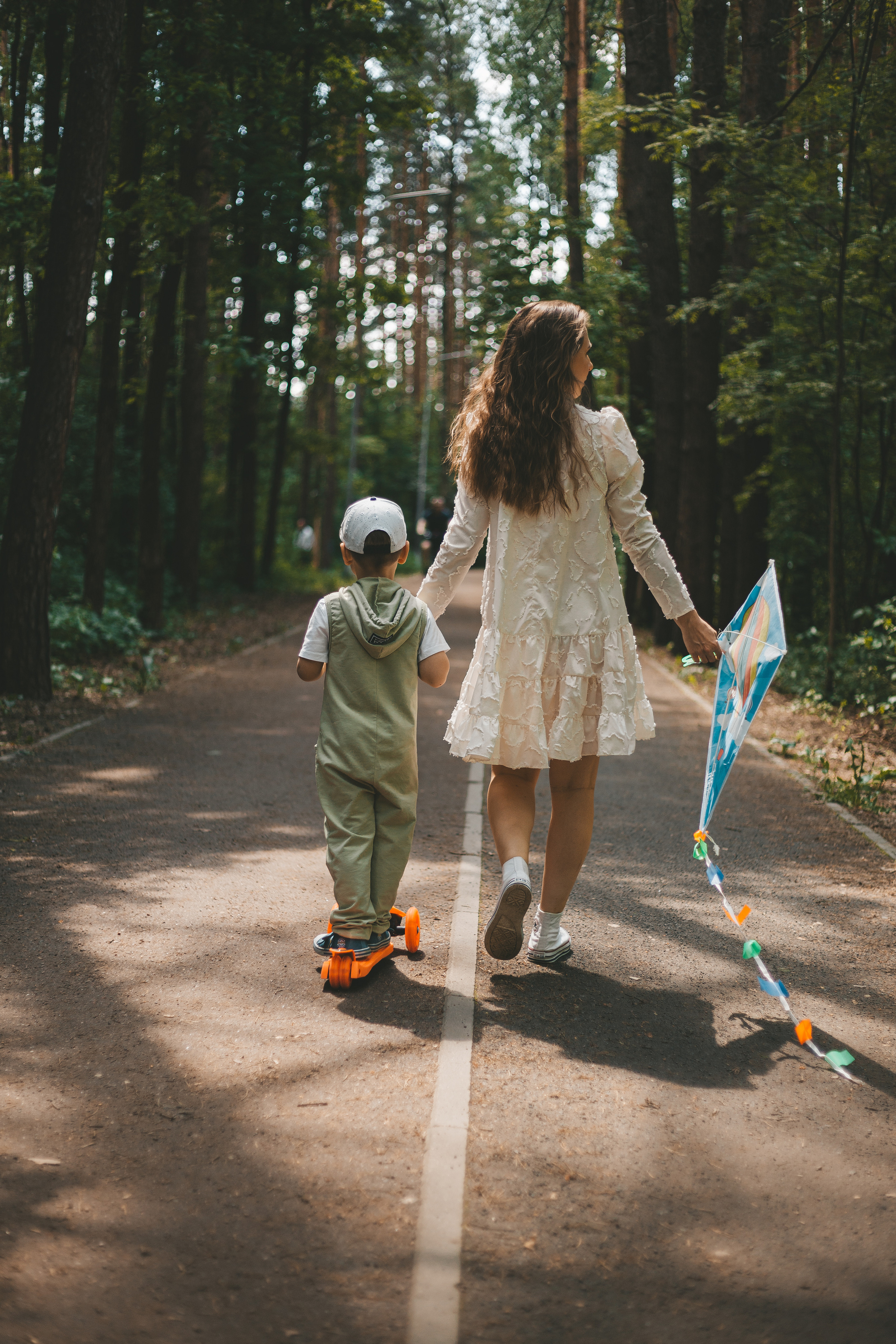 Прогулка в Пироговском лесопарке. Фотограф Андреева Юлия. Москва