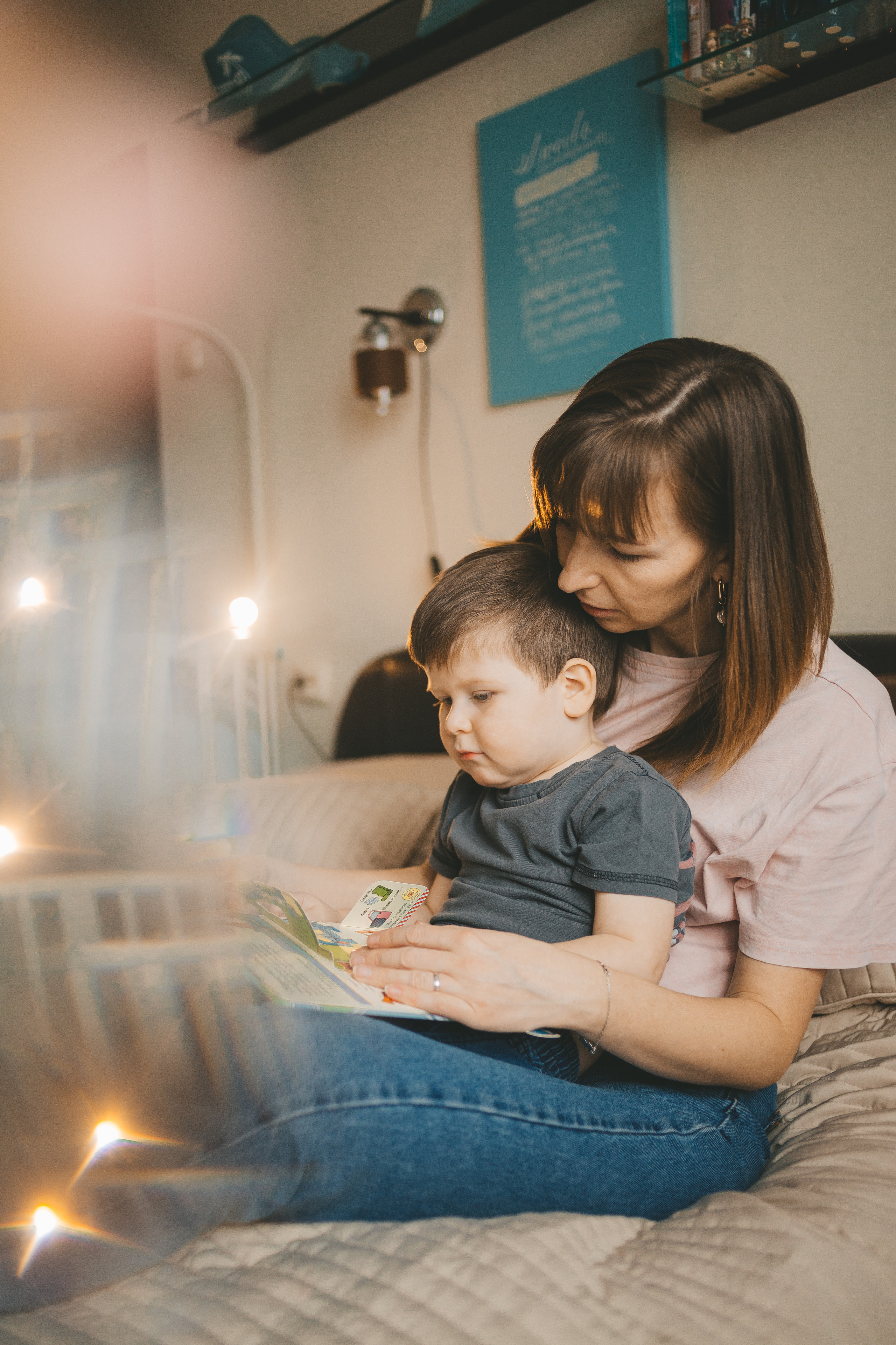 Семейная фотосессия дома. Фотограф Андреева Юлия. Москва