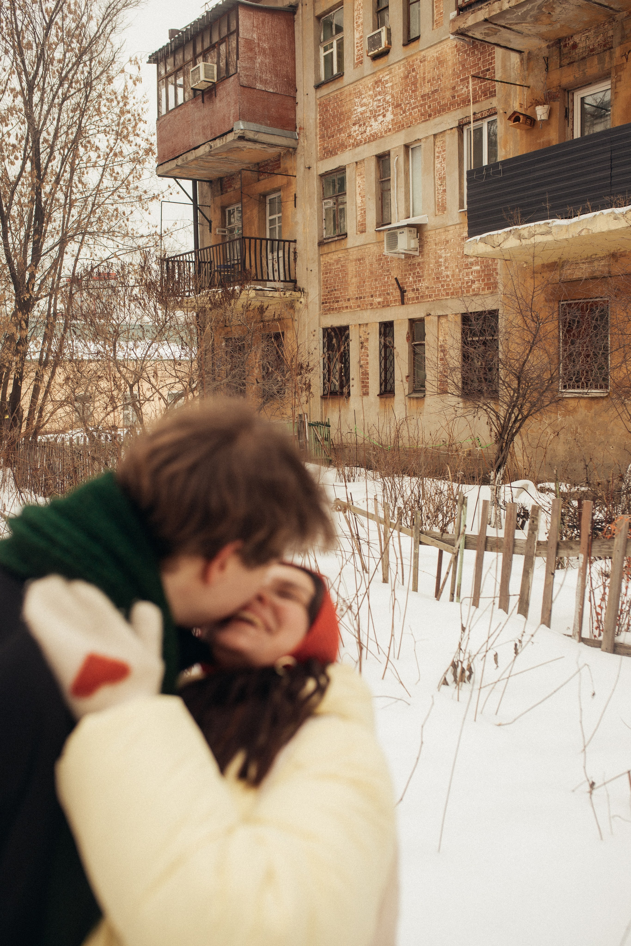 Зимняя прогулка. Свадебный фотограф Казань