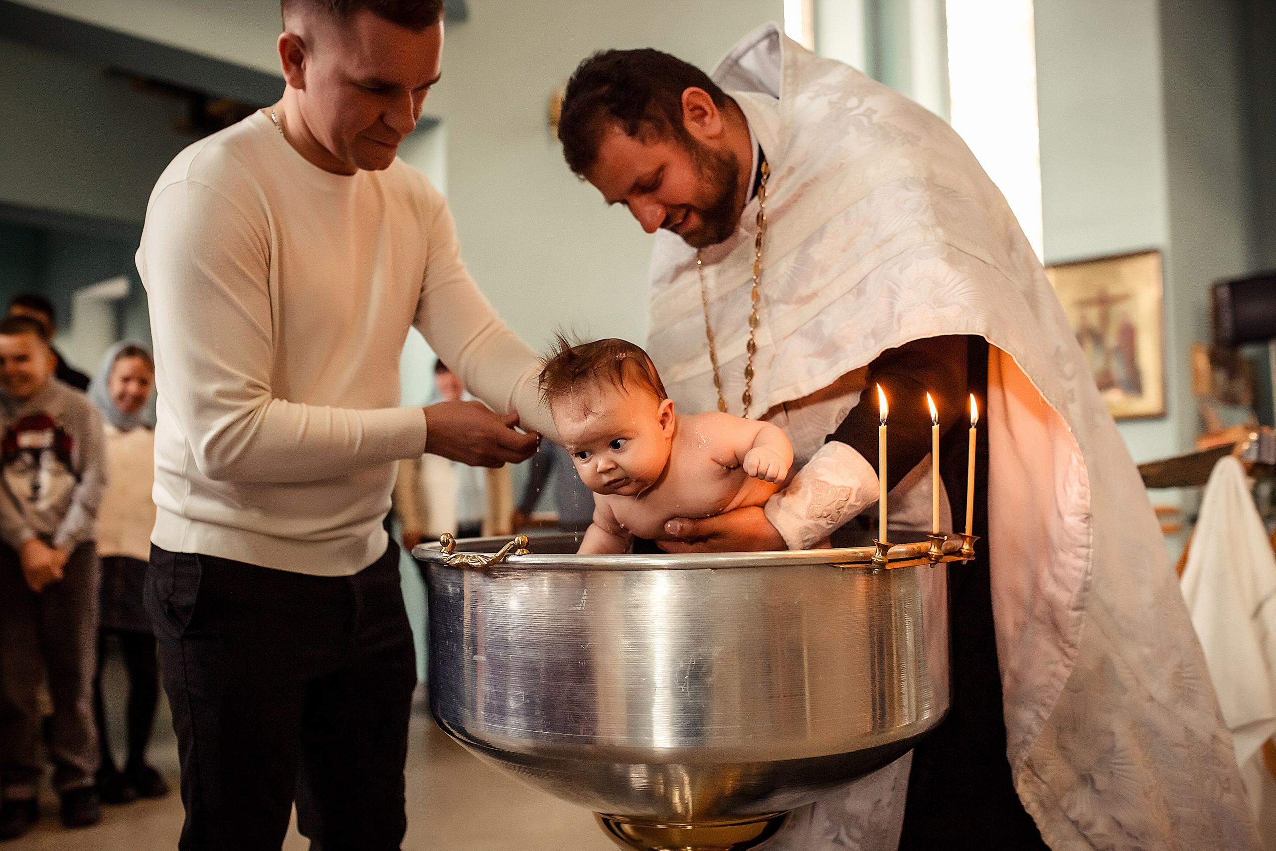 Крещение Верочки