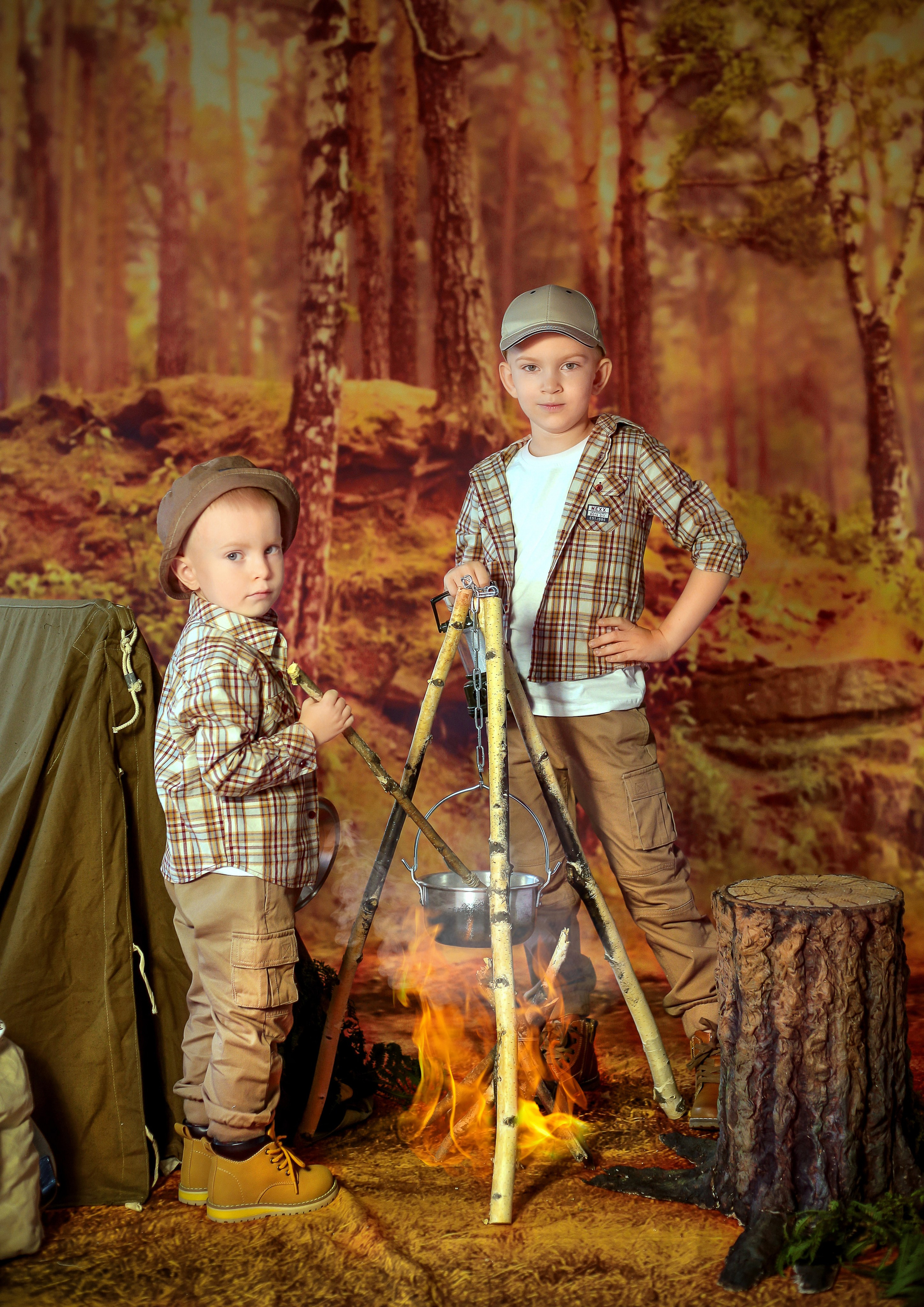 Фотосессия Поход 2022 год. Фотограф в детский сад Елена Колчева Новокузнецк