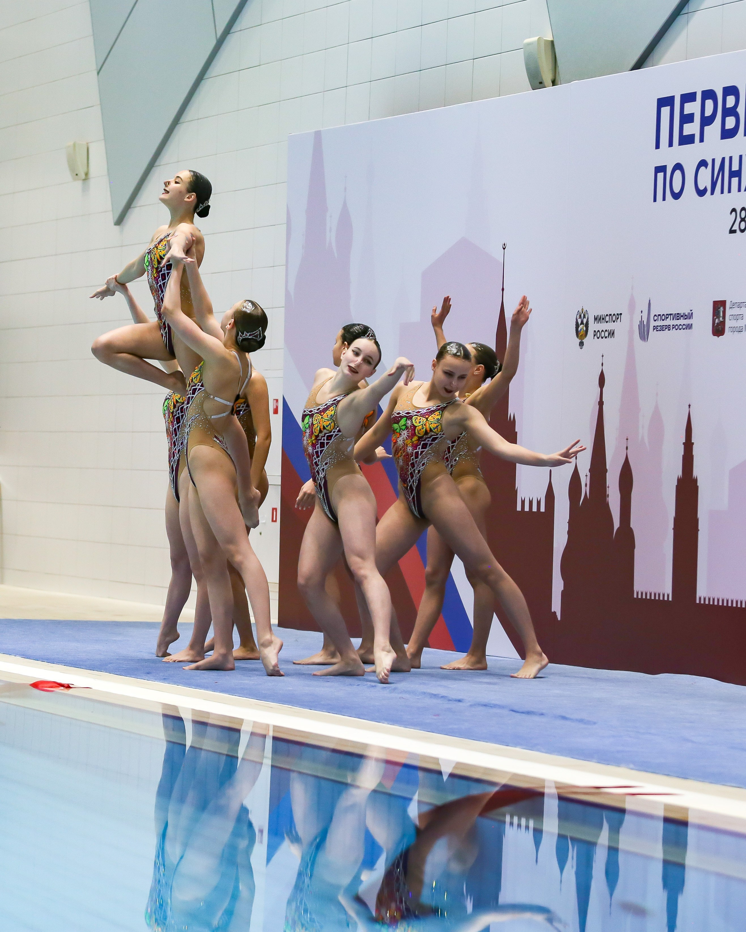 Первенство России по синхронному плаванию. Техническая программа. Группы. Репортажный фотограф в Москве