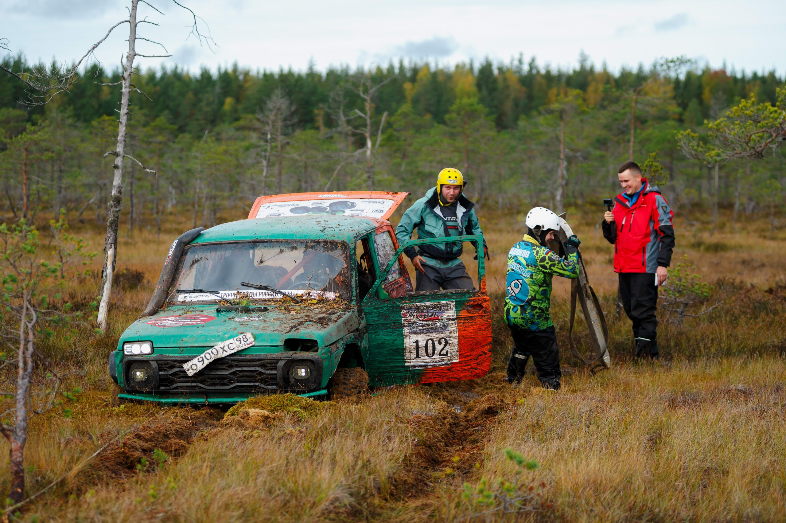 Кубок СПб по трофи-рейдам 04-06.10.2024 — день 1. Фотограф Алексей Алексеев