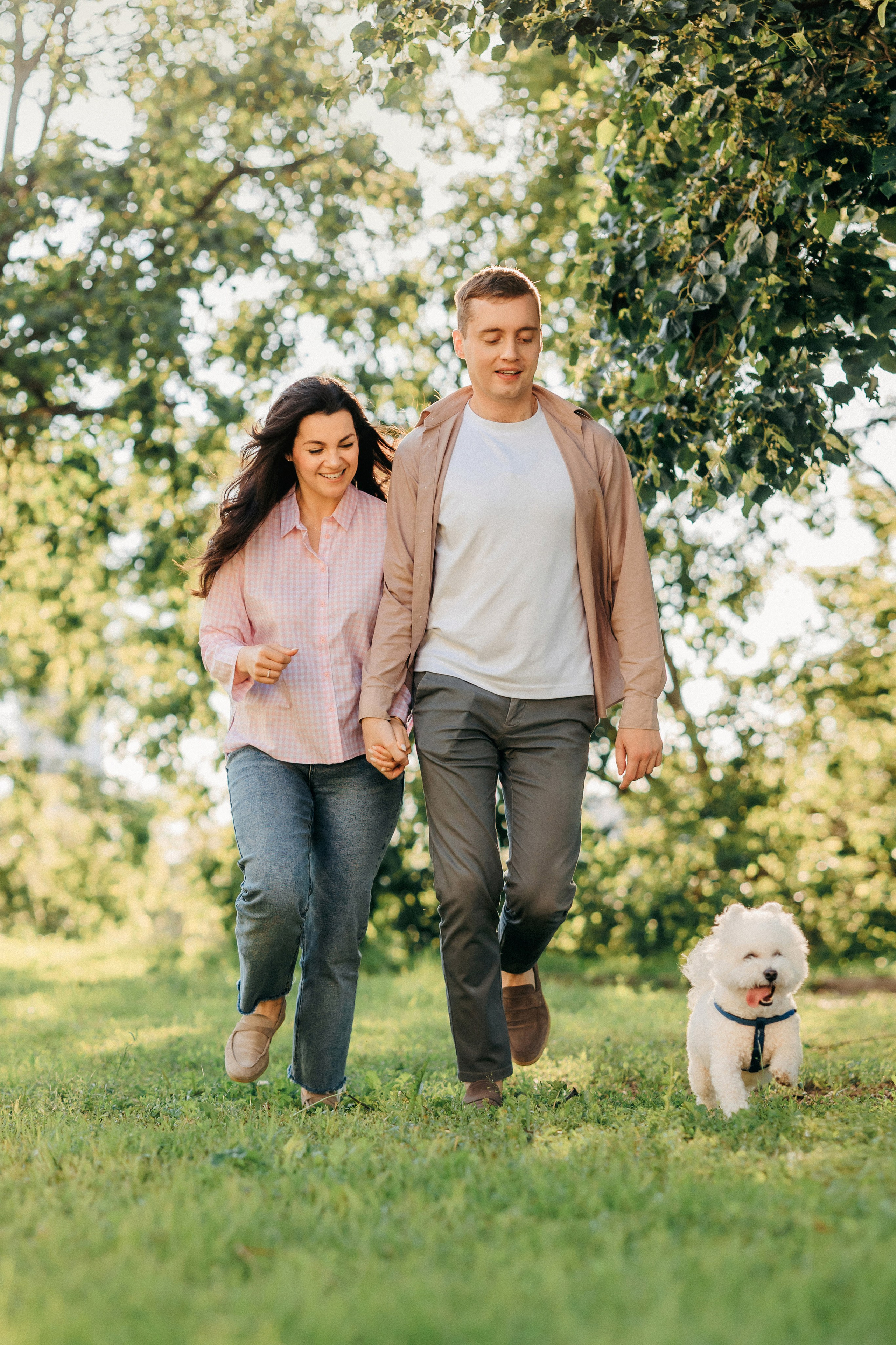 Марина, Данил и Бруно. Фотограф-анималист Елена Радченко, Москва