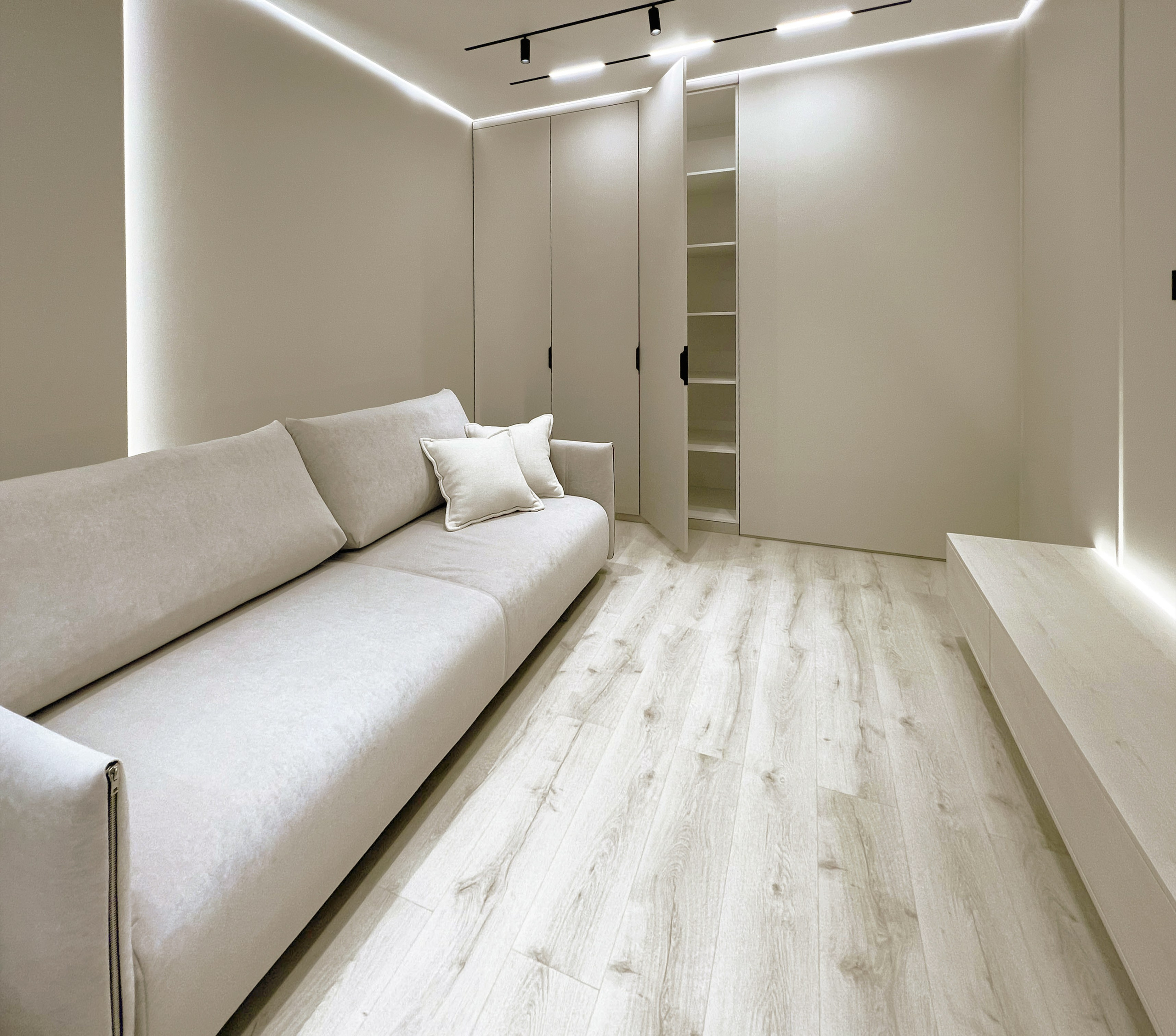 Квартира 67,6 м². Дизайнер интерьера Малюгина Ксения Санкт-Петербург