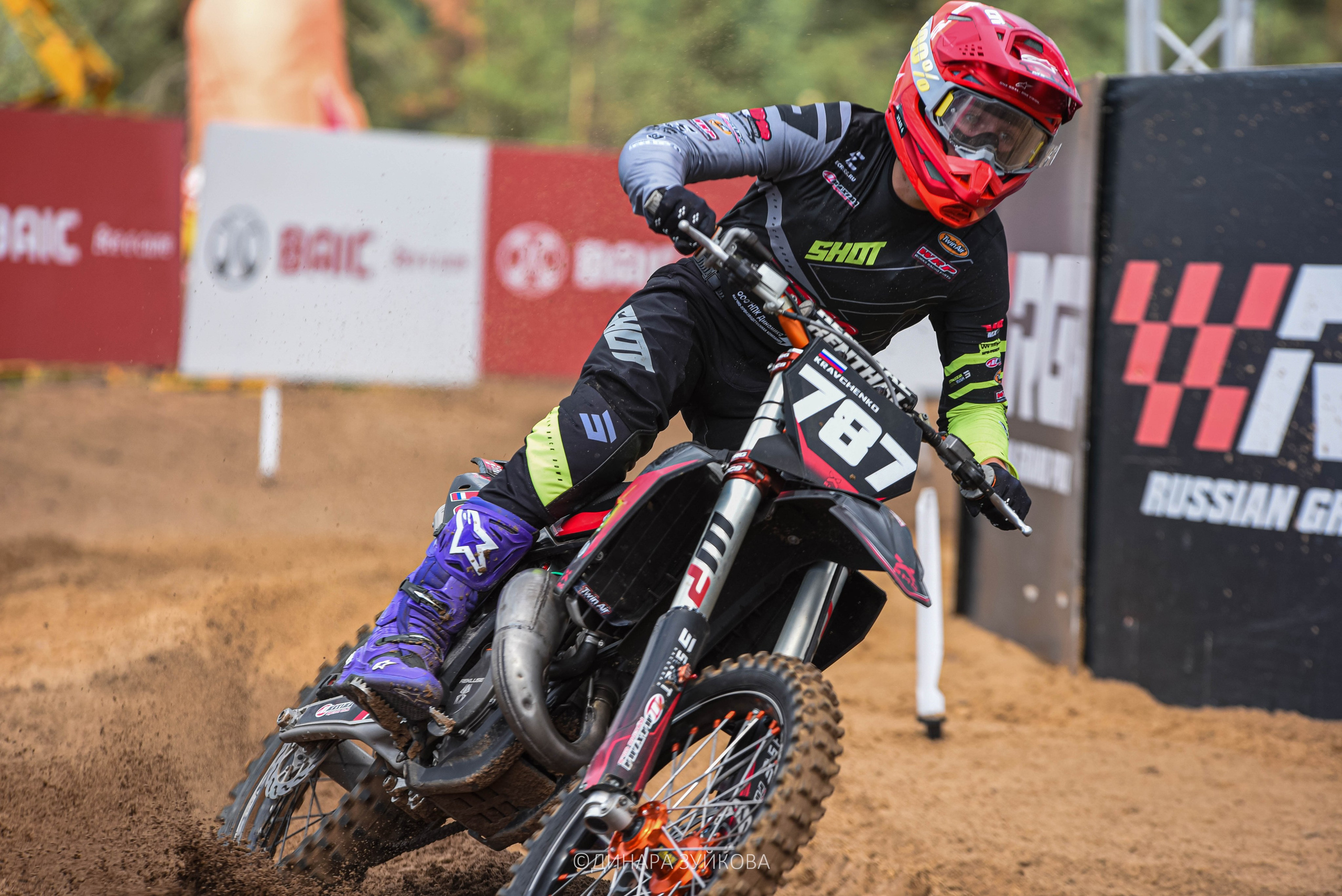 4 этап Winline чемпионата России по суперкроссу. Мотофотограф в Нижнем Новгороде Динара Зуйкова
