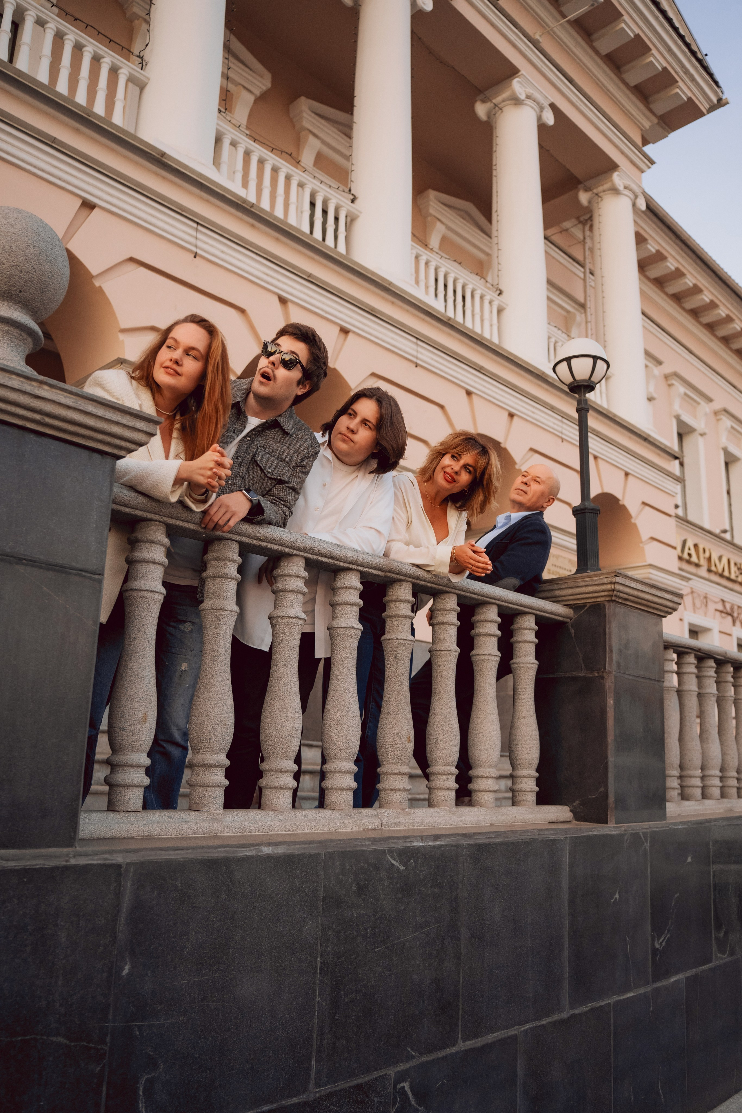 Семейная прогулка. Фотосессия на закате. Яна Орехова. Фотограф в Томске