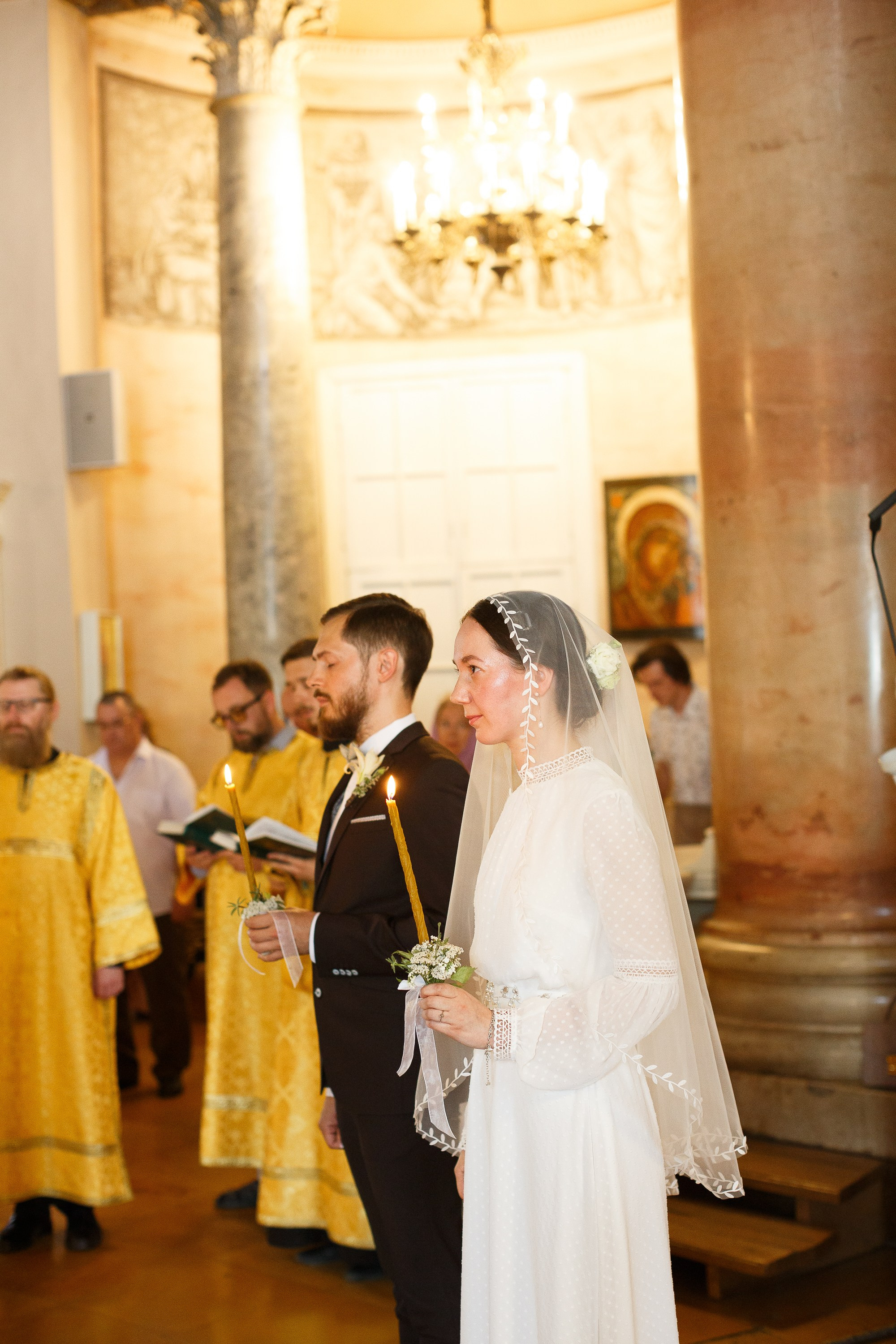 Съемка Венчания в храме царевича Димитрия