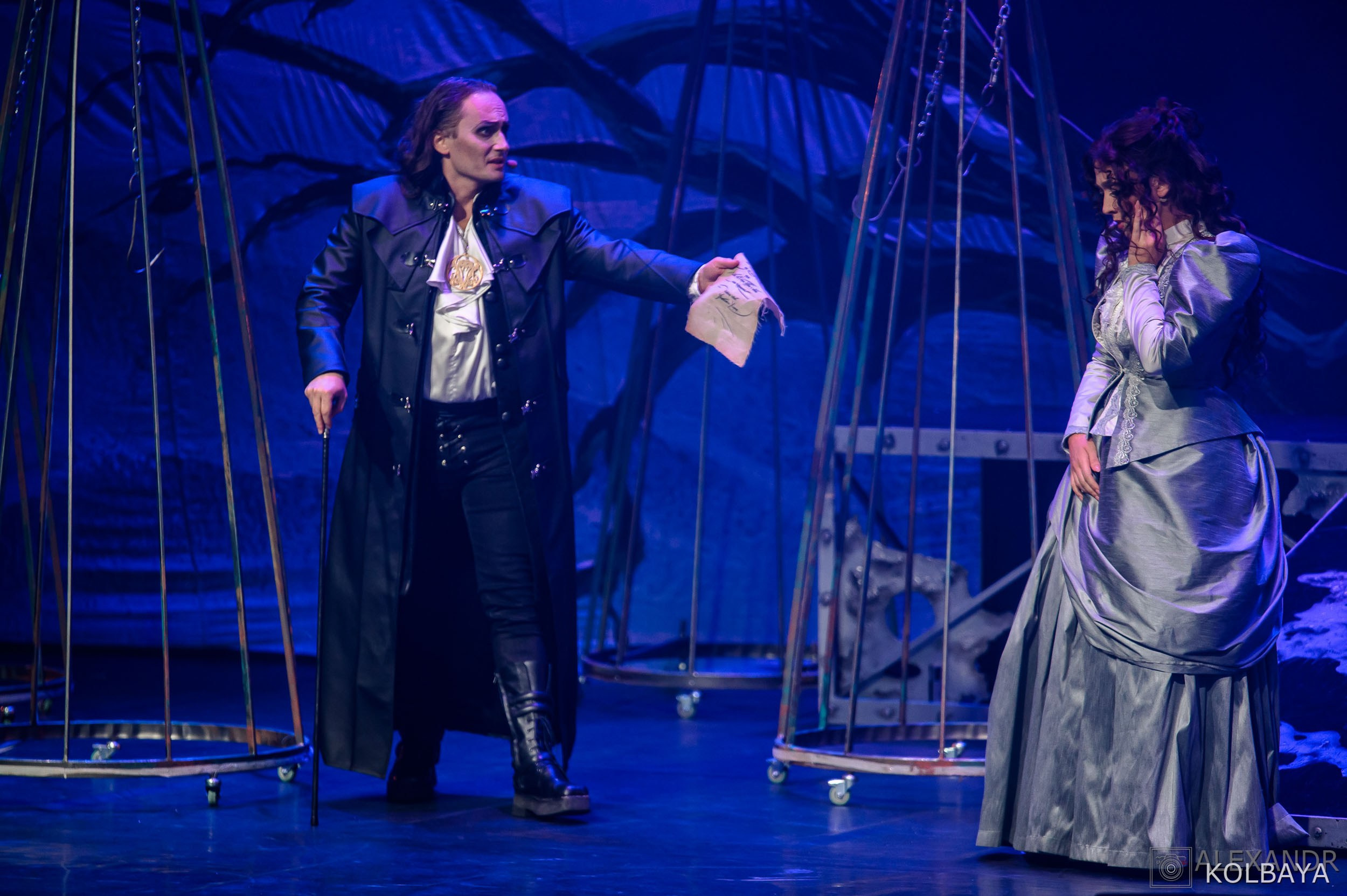 Мюзикл Дракула. Концертный и театральный репортажный фотограф в Москве Александр Колбая