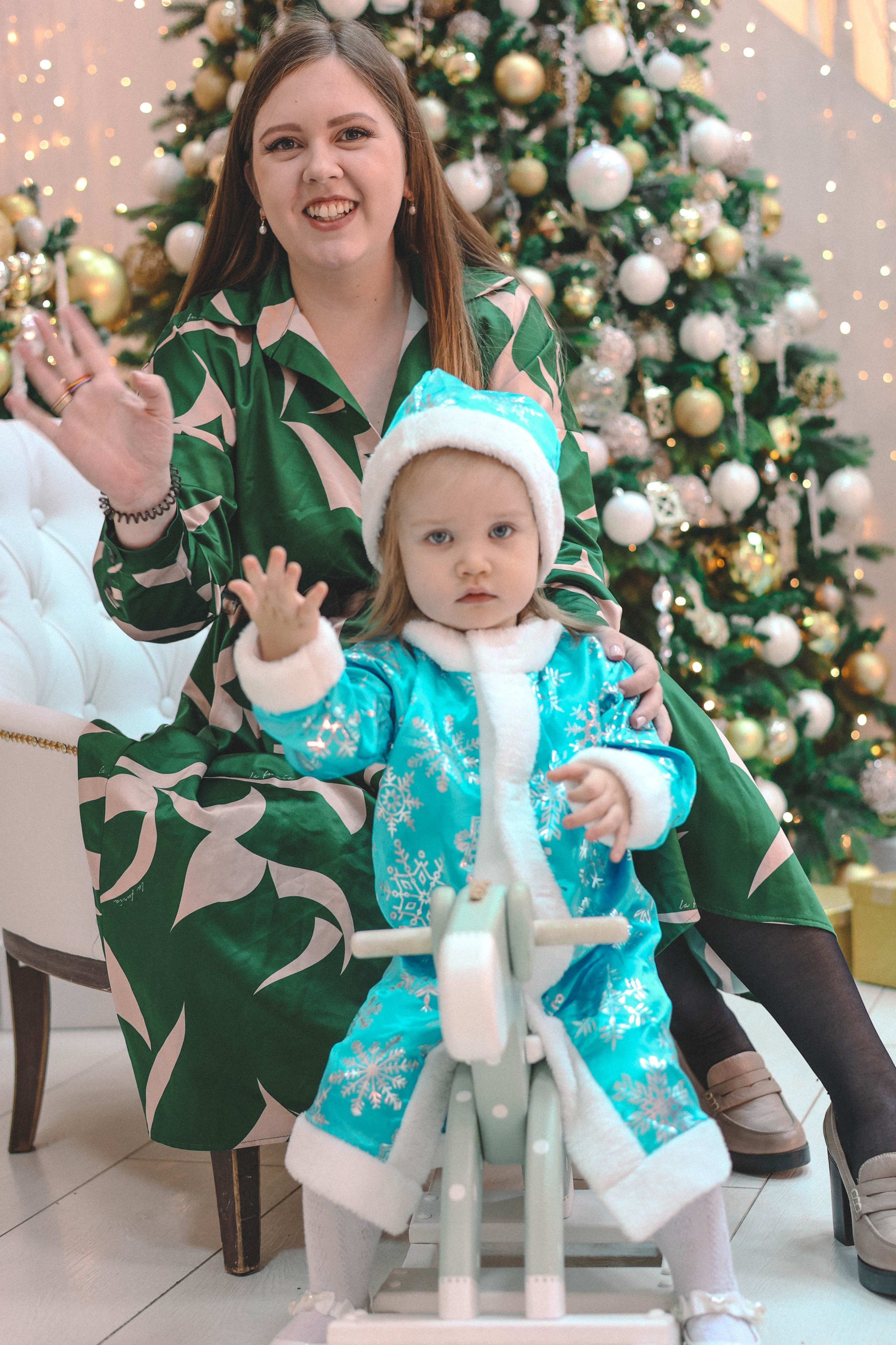 Новогодняя история «Яна и ее семья». Фотограф в Москве Анастасия Калинина