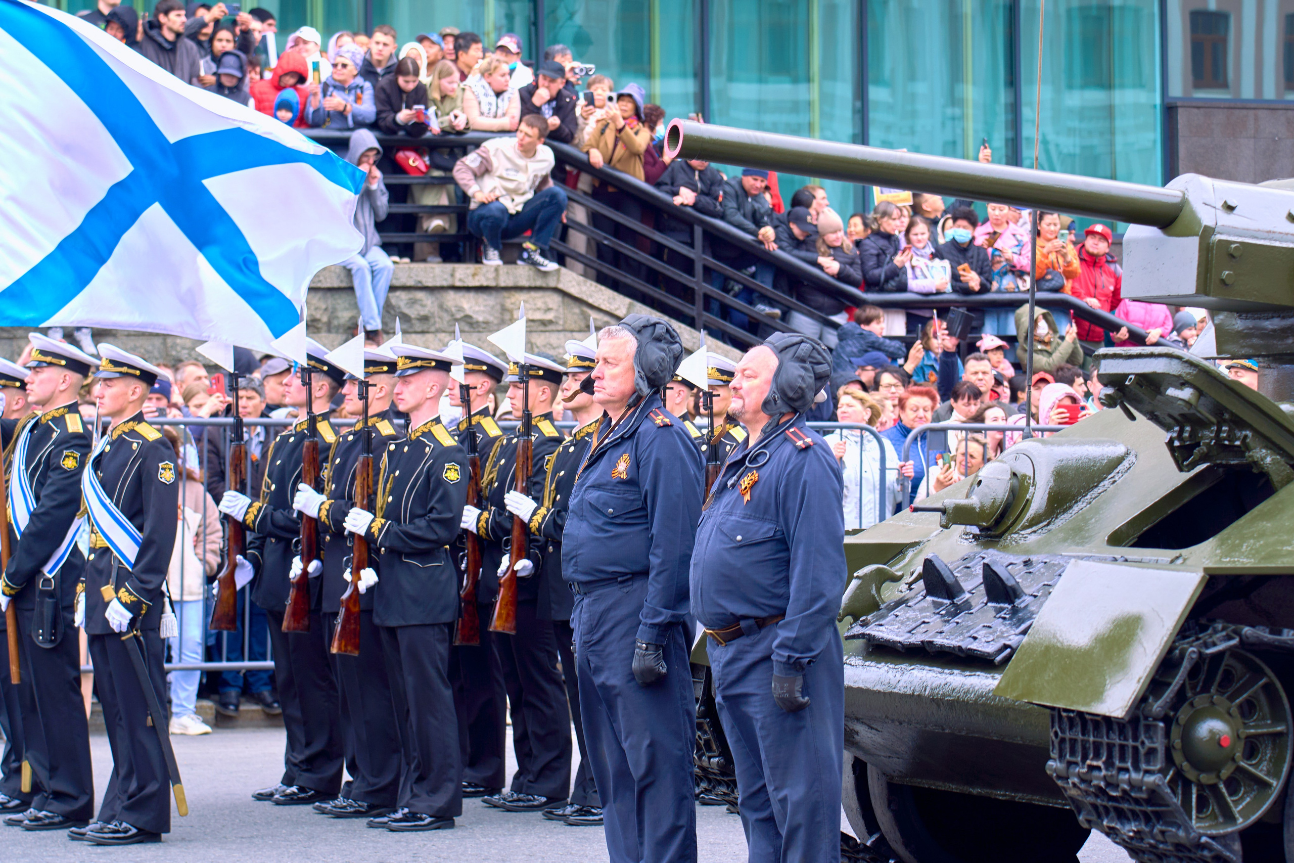 День Победы!. Фотограф во Владивостоке