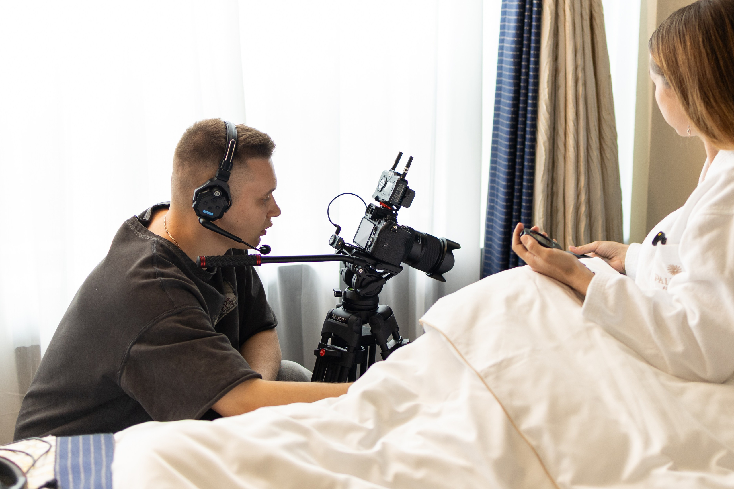 Съёмка вертикального фильма. Фотограф в Москве