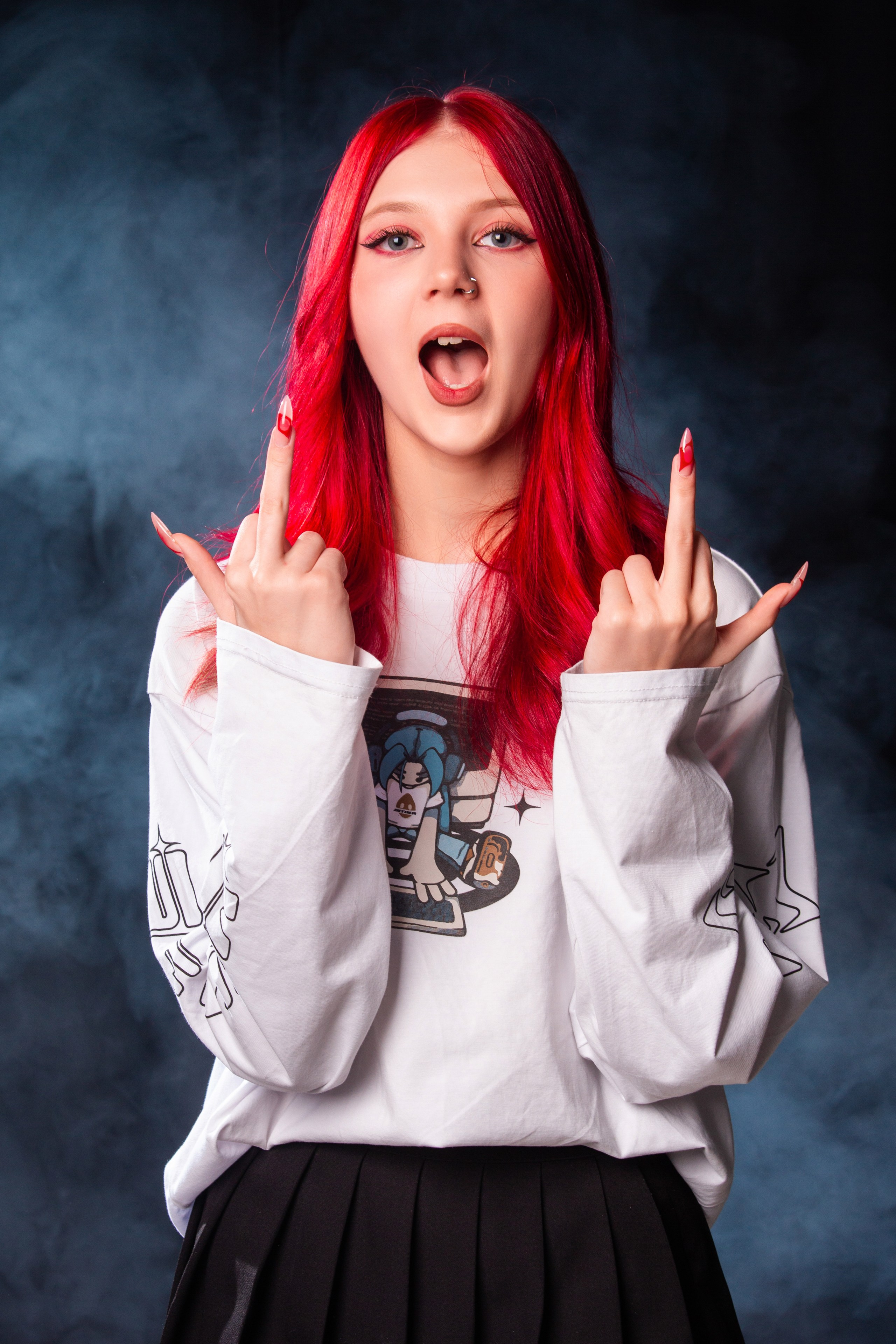 СЪЕМКА ПОРТРЕТОВ НА ЧЕРНОМ ФОНЕ + ДЫМ. ТВОЙ АЛЬБОМ / ТВОИ ПРАВИЛА