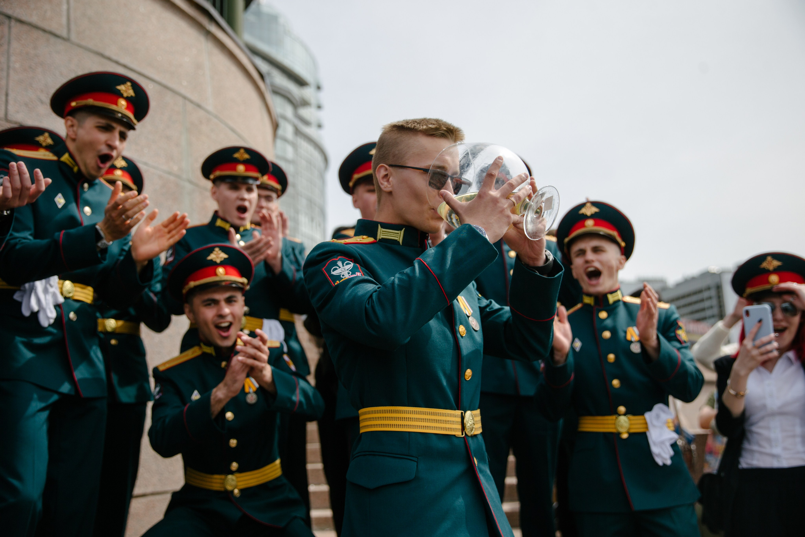 Выпускной военного вуза. Свадебный и семейный фотограф в Санкт-Петербурге Исупова Юлия