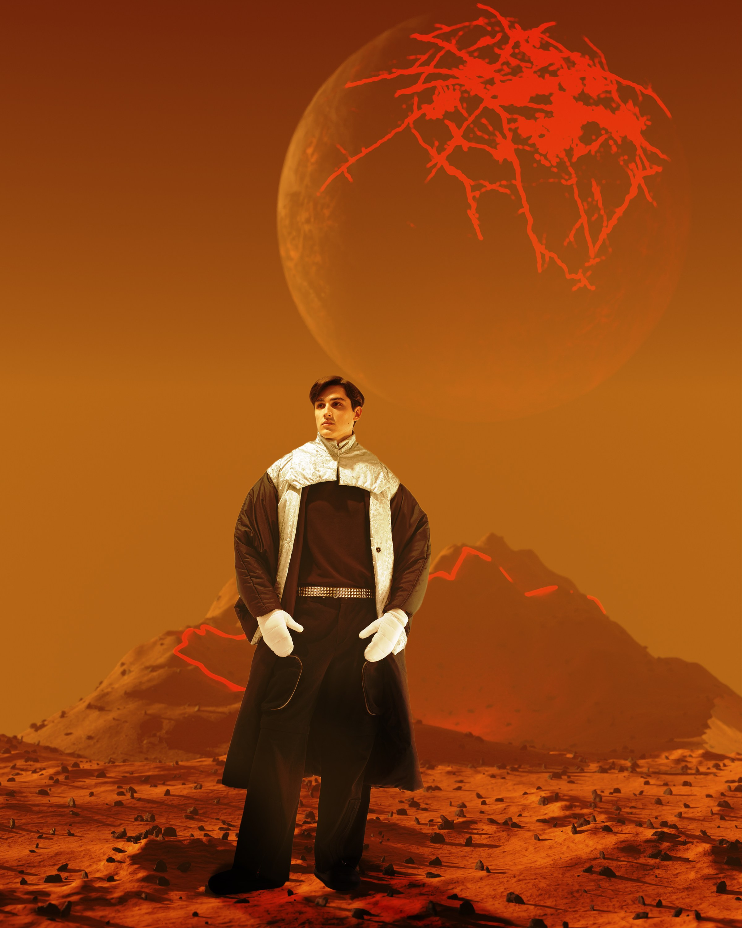 Cosmic tourists. Alyona Pukhanova — photographer, stylist, 3d designer, artist — Tbilisi, Georgia