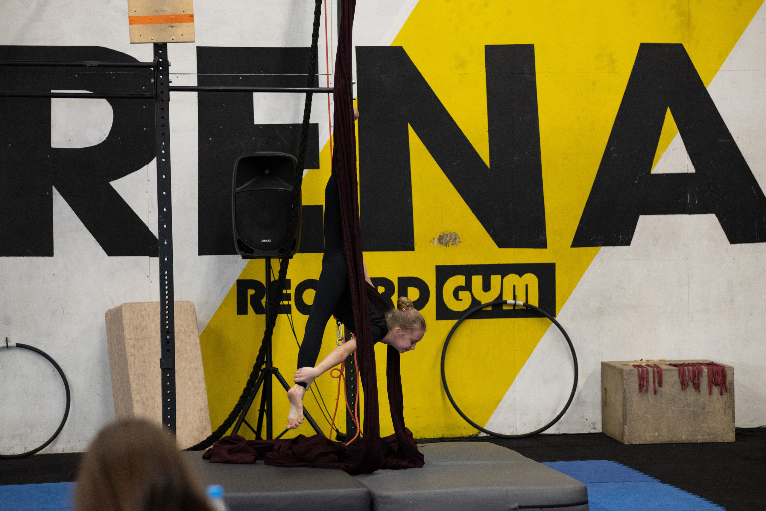 Внутриклубные соревнования по воздушной гимнастике 02.04.23