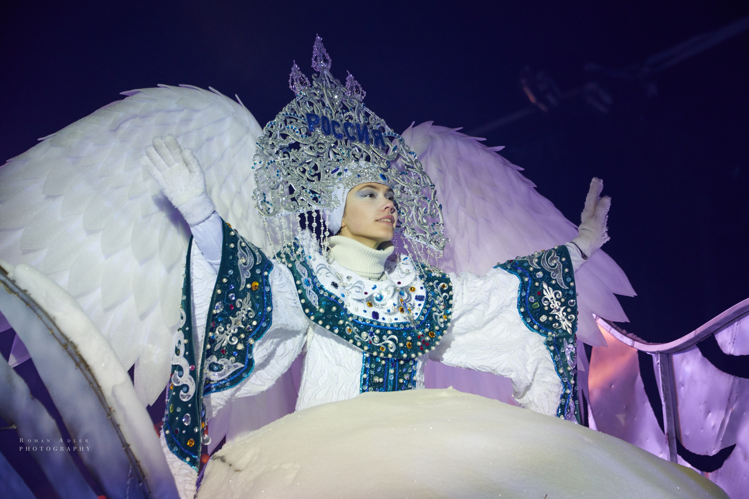 Новогодняя сказка от Ночных волков. Фотограф Роман Адлер