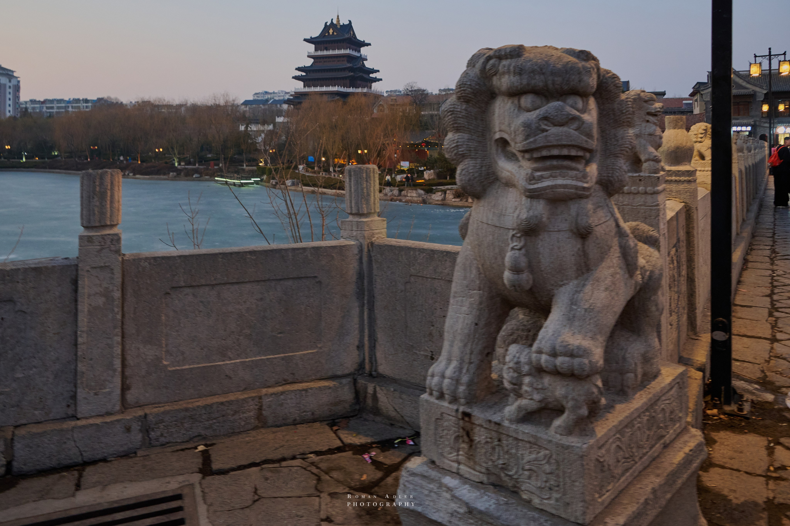 Городской парк Цинчжоу. Фотограф Роман Адлер