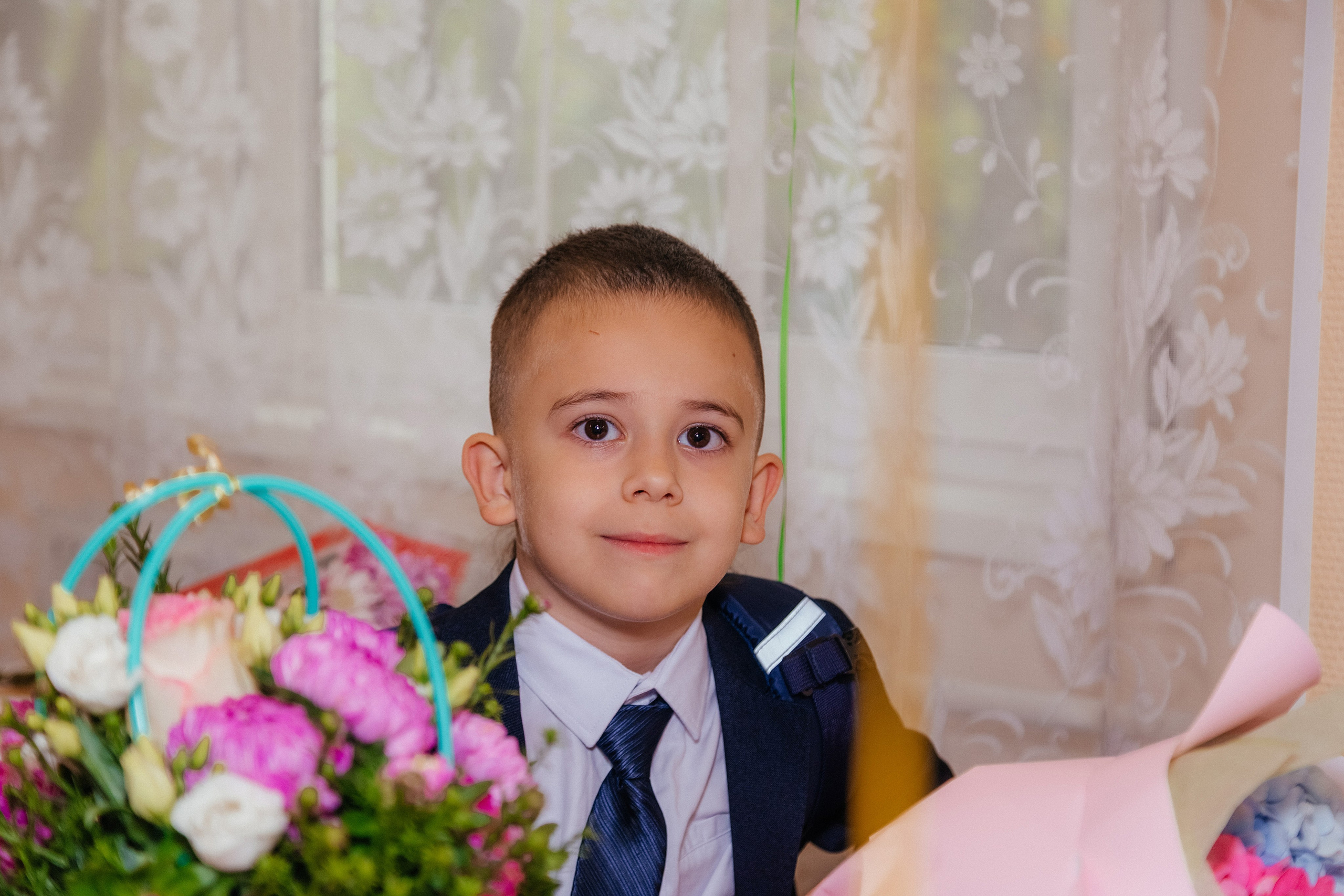 1 сентября, 1 класс. Семейный фотограф Любовь Саркеева