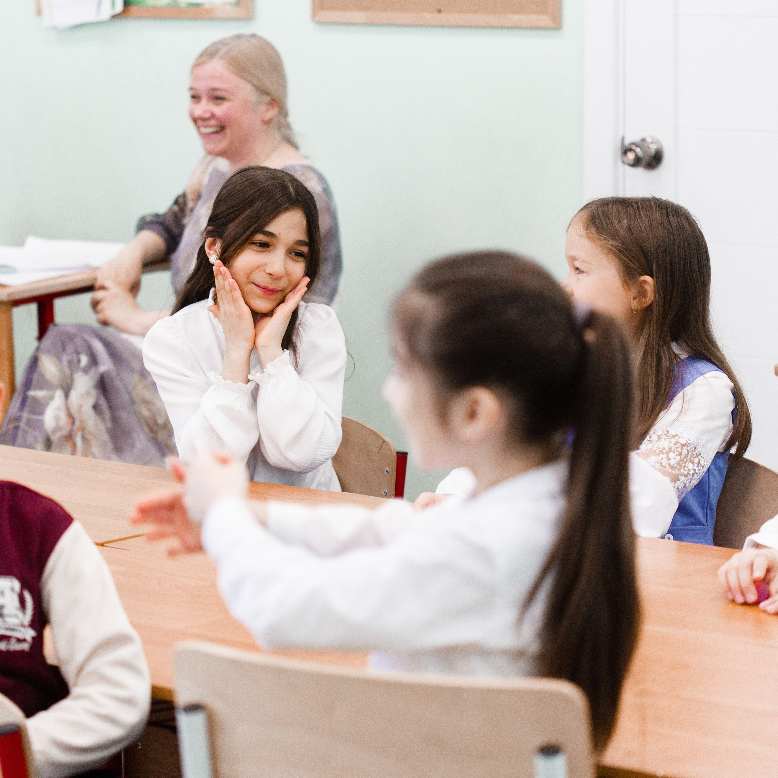 Школьная фотосъемка 3-го класса. Репортажный фотограф Борис Геер